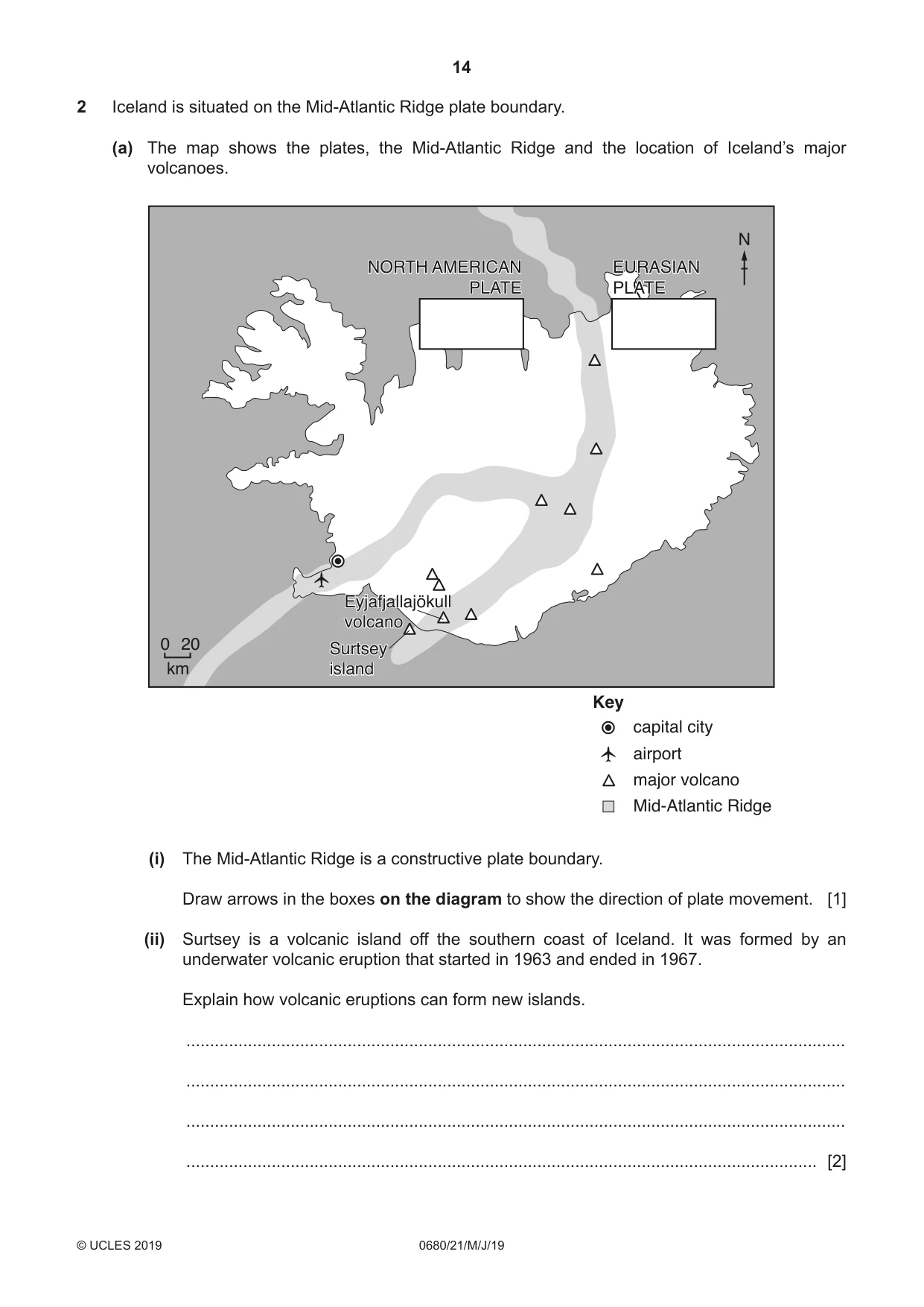 Cambridge IGCSE Environmental Management 0680 2019 May/June Paper 2 · Variant 1 question paper, page 14 of 24