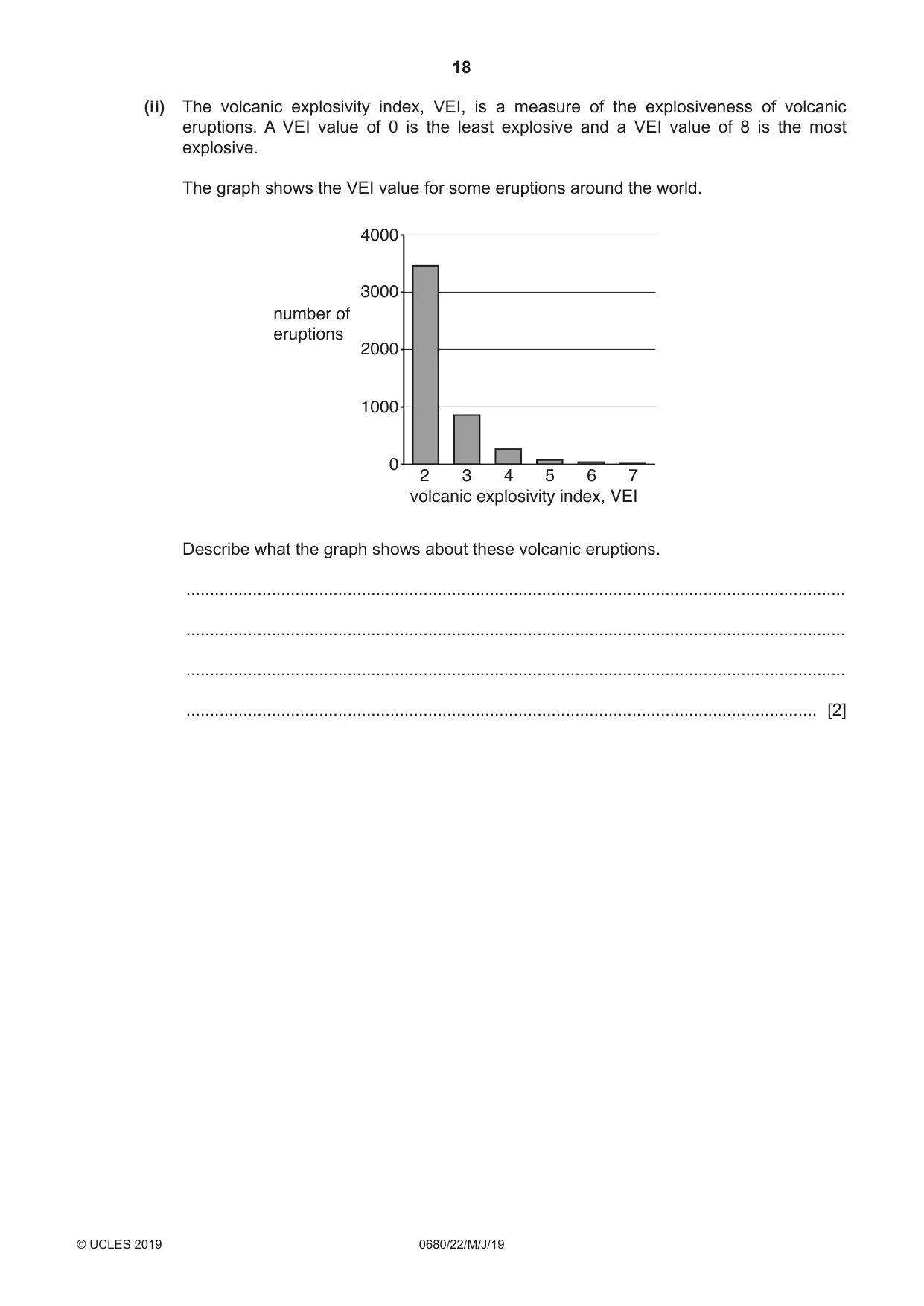 Cambridge IGCSE Environmental Management 0680 2019 May/June Paper 2 · Variant 2 question paper, page 18 of 24