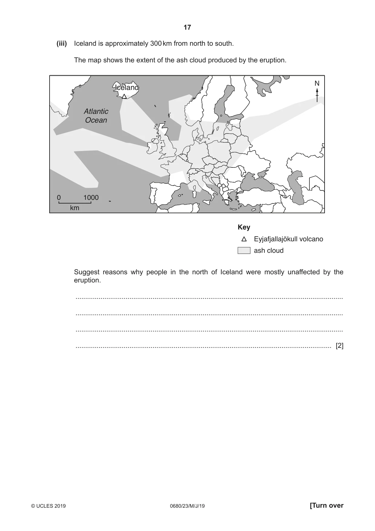 Cambridge IGCSE Environmental Management 0680 2019 May/June Paper 2 · Variant 3 question paper, page 17 of 24