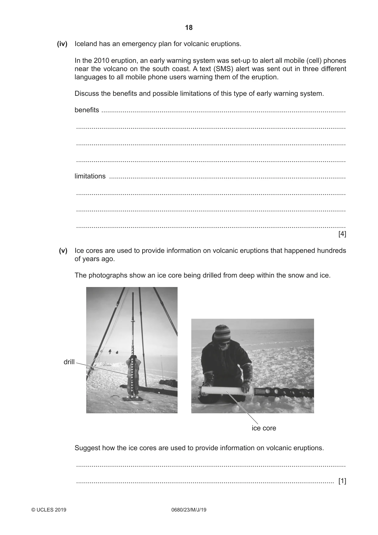 Cambridge IGCSE Environmental Management 0680 2019 May/June Paper 2 · Variant 3 question paper, page 18 of 24