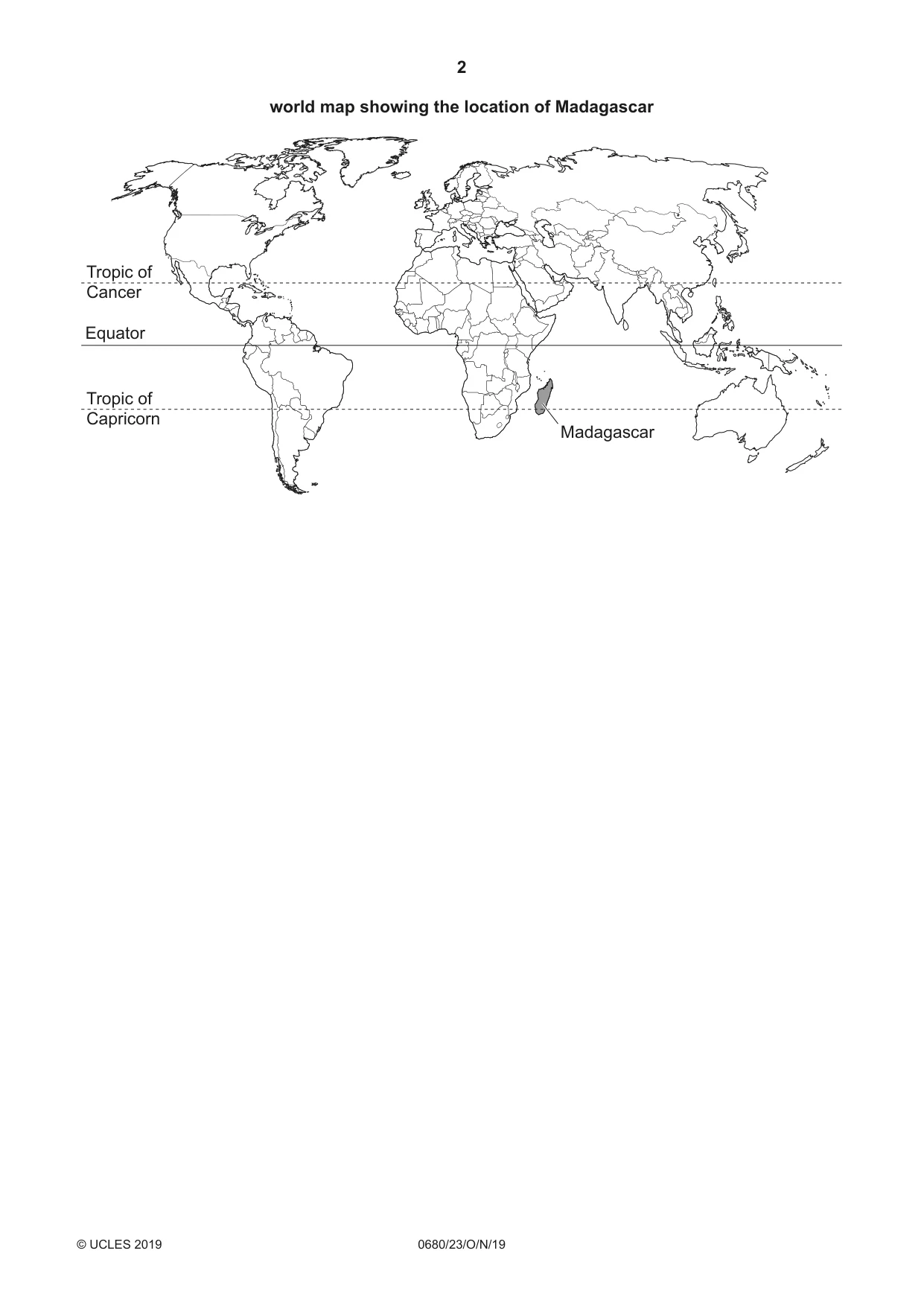 Cambridge IGCSE Environmental Management 0680 2019 Oct/Nov Paper 2 · Variant 3 question paper, page 2 of 24