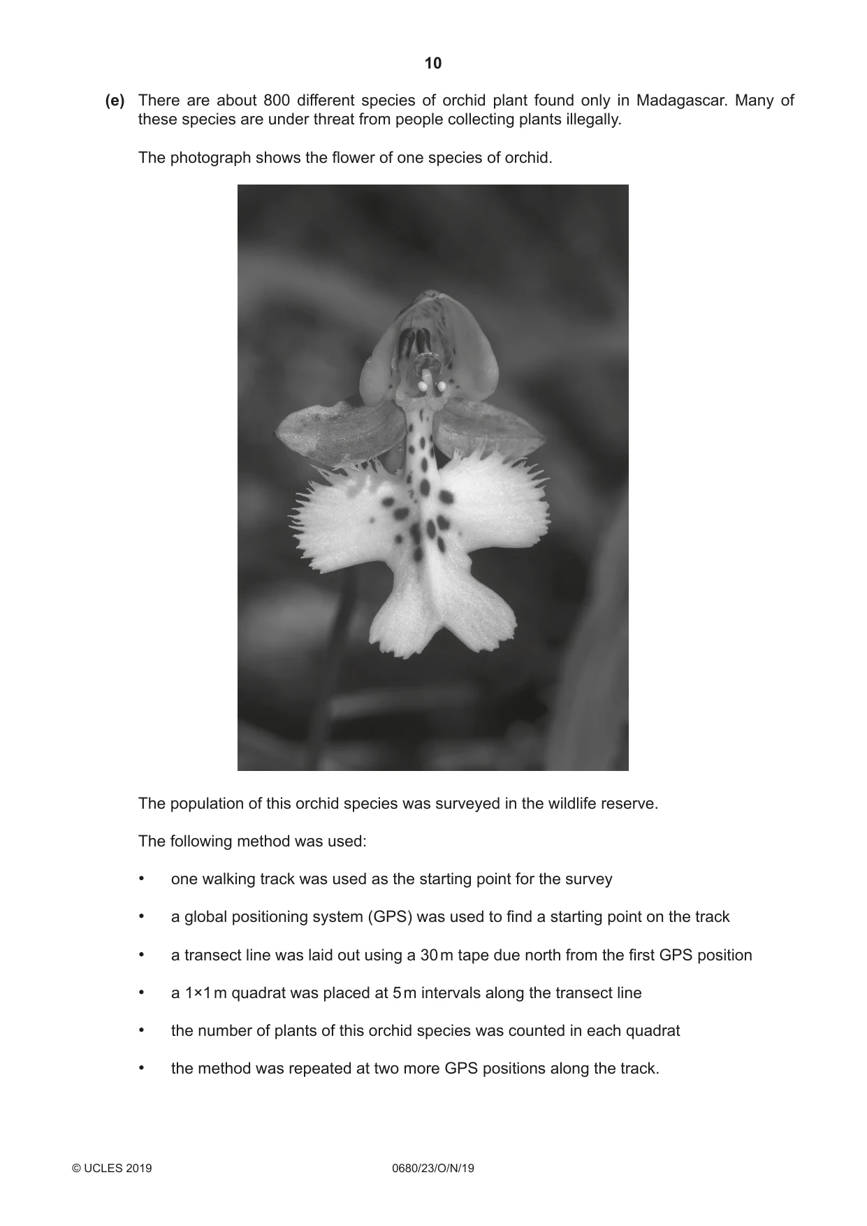 Cambridge IGCSE Environmental Management 0680 2019 Oct/Nov Paper 2 · Variant 3 question paper, page 10 of 24