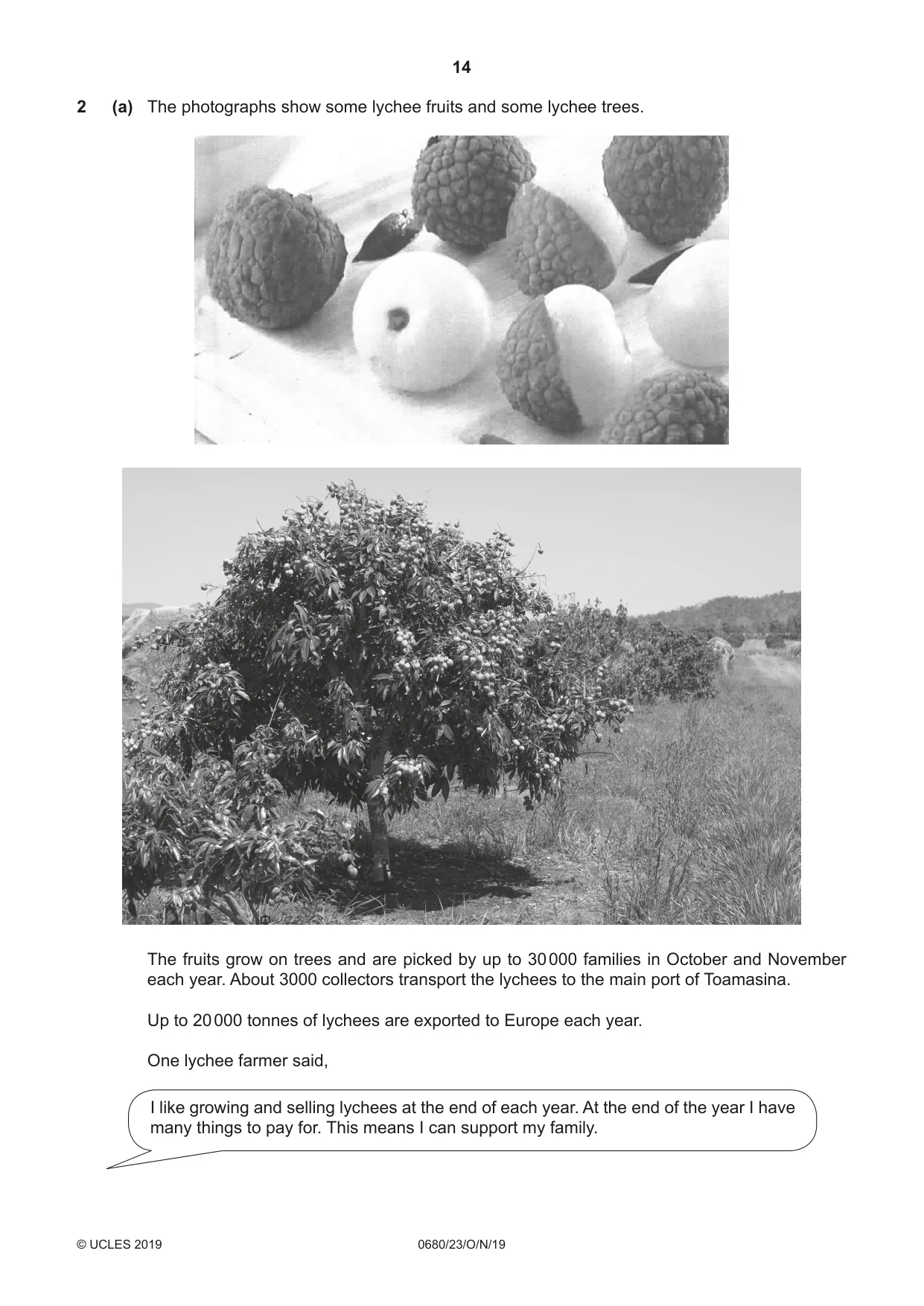 Cambridge IGCSE Environmental Management 0680 2019 Oct/Nov Paper 2 · Variant 3 question paper, page 14 of 24