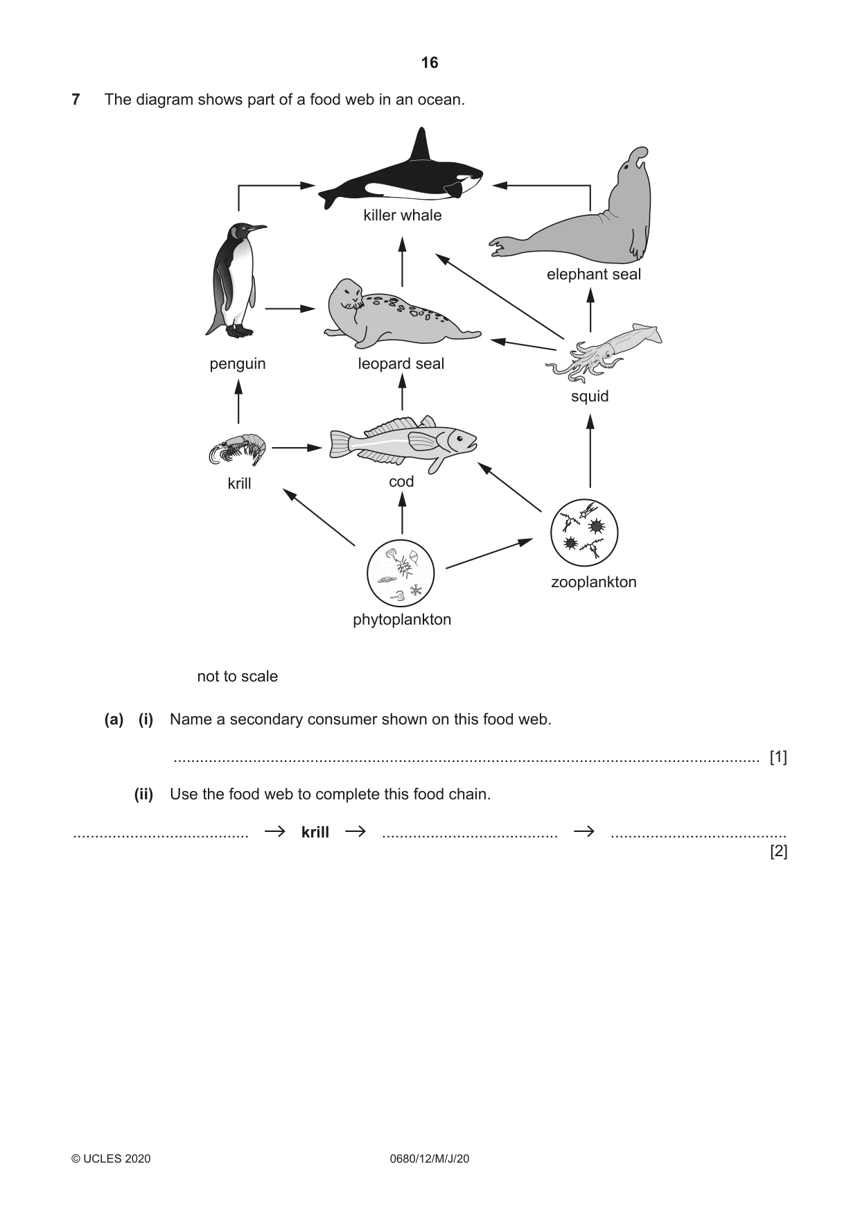 Cambridge IGCSE Environmental Management 0680 2020 May/June Paper 1 · Variant 2 question paper, page 16 of 20