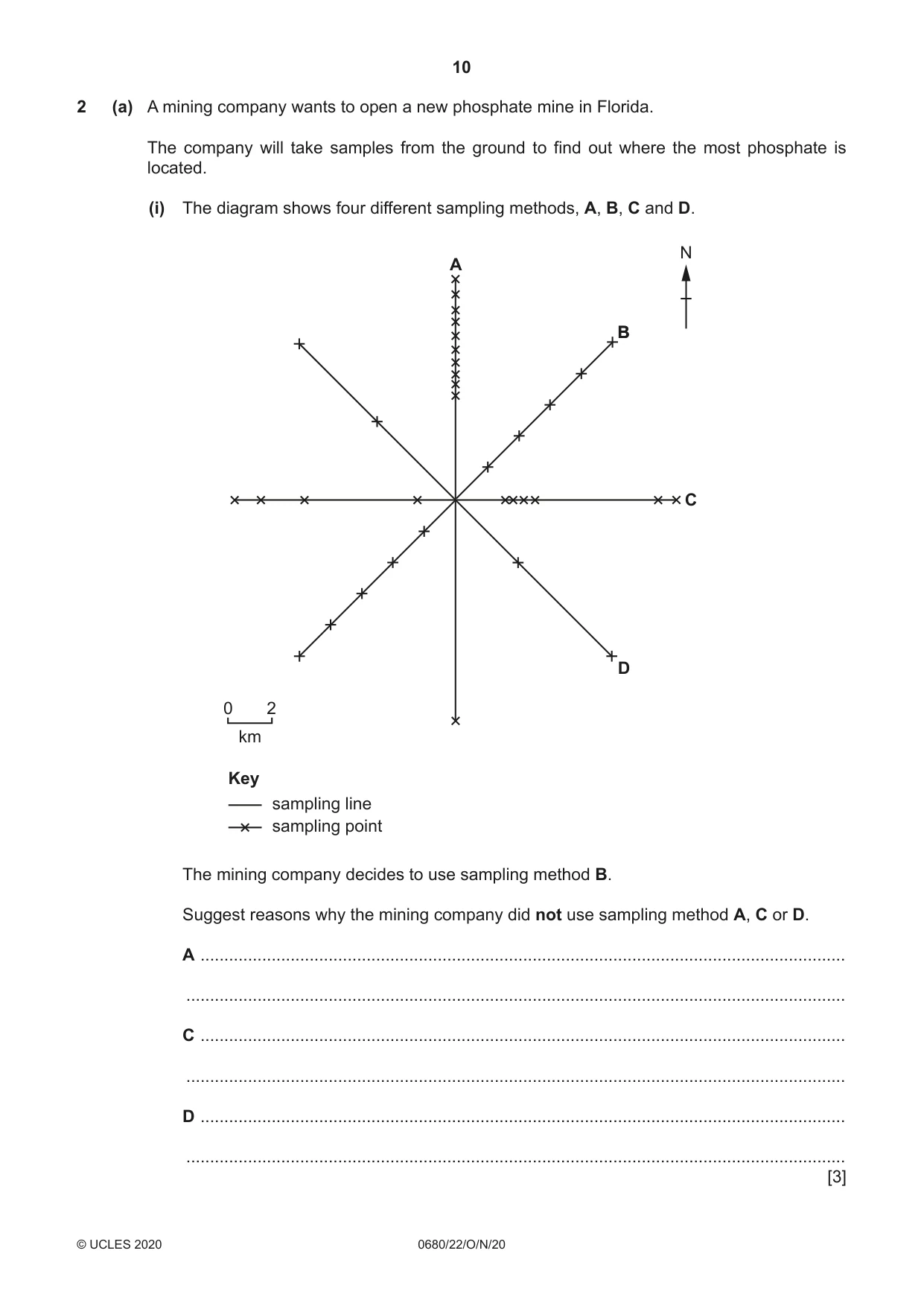Cambridge IGCSE Environmental Management 0680 2020 Oct/Nov Paper 2 · Variant 2 question paper, page 10 of 24