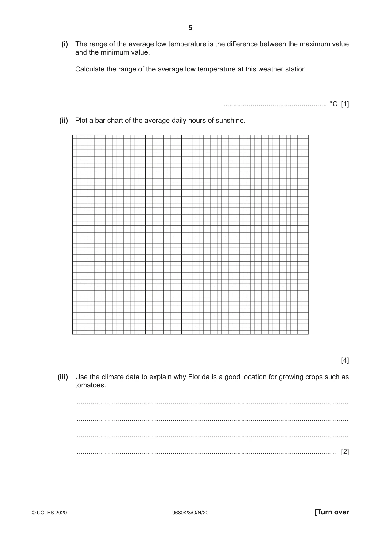 Cambridge IGCSE Environmental Management 0680 2020 Oct/Nov Paper 2 · Variant 3 question paper, page 5 of 24