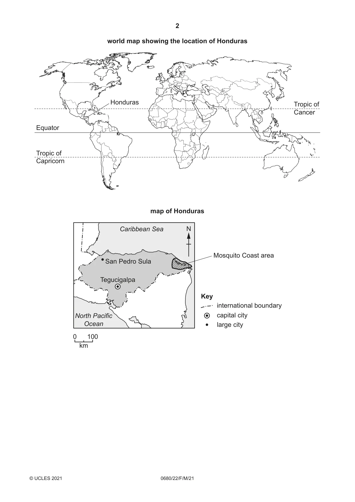 Cambridge IGCSE Environmental Management 0680 2021 Feb/March Paper 2 · Variant 2 question paper, page 2 of 20