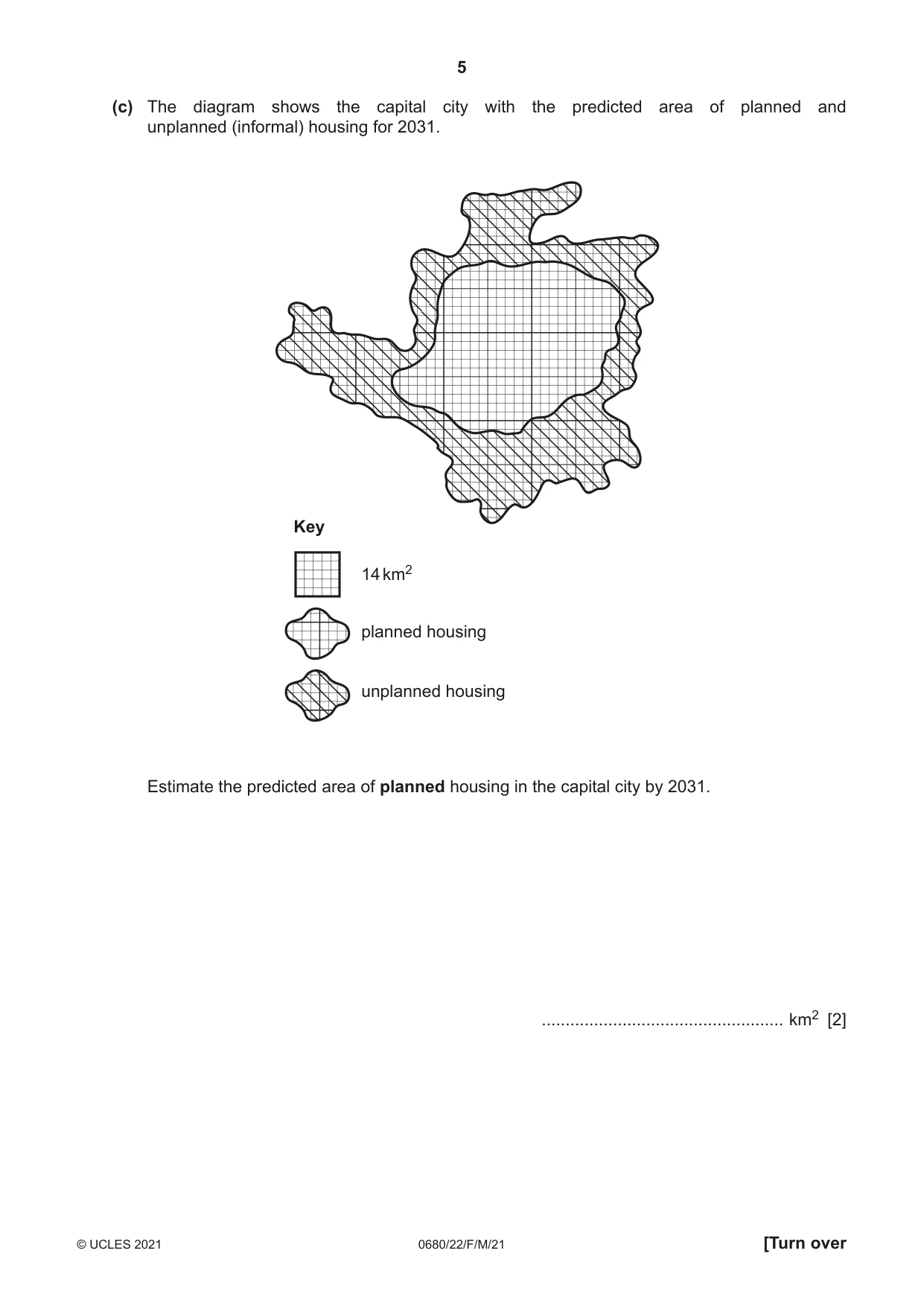 Cambridge IGCSE Environmental Management 0680 2021 Feb/March Paper 2 · Variant 2 question paper, page 5 of 20