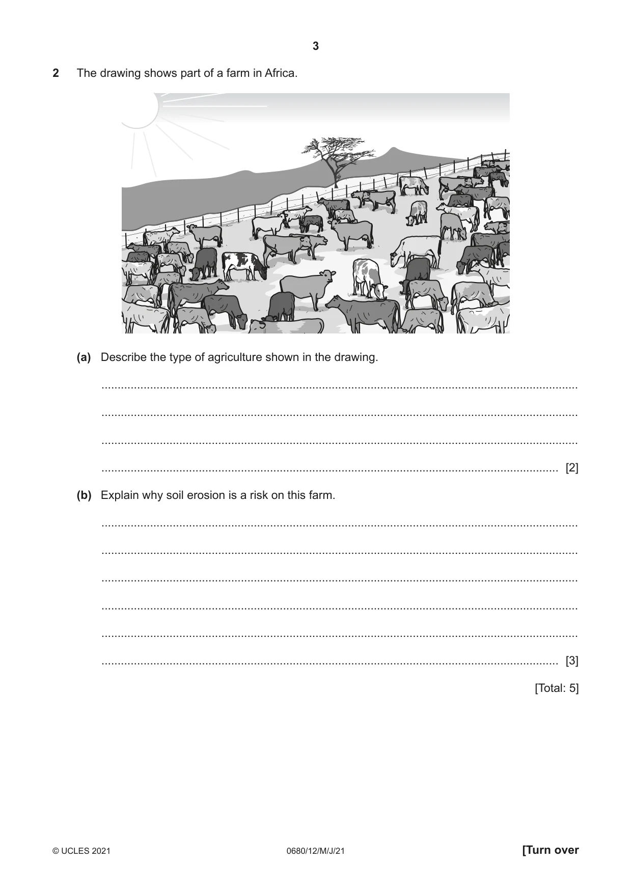 Cambridge IGCSE Environmental Management 0680 2021 May/June Paper 1 · Variant 2 question paper, page 3 of 20