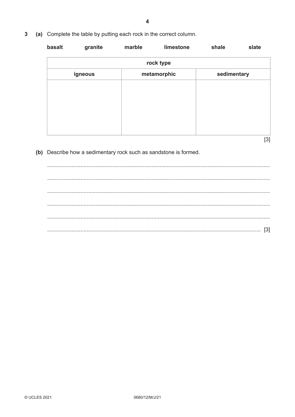 Cambridge IGCSE Environmental Management 0680 2021 May/June Paper 1 · Variant 2 question paper, page 4 of 20