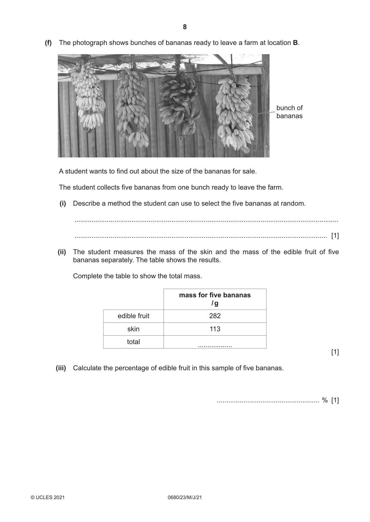 Cambridge IGCSE Environmental Management 0680 2021 May/June Paper 2 · Variant 3 question paper, page 8 of 20