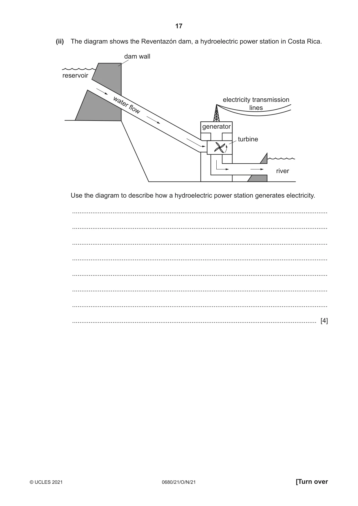 Cambridge IGCSE Environmental Management 0680 2021 Oct/Nov Paper 2 · Variant 1 question paper, page 17 of 24
