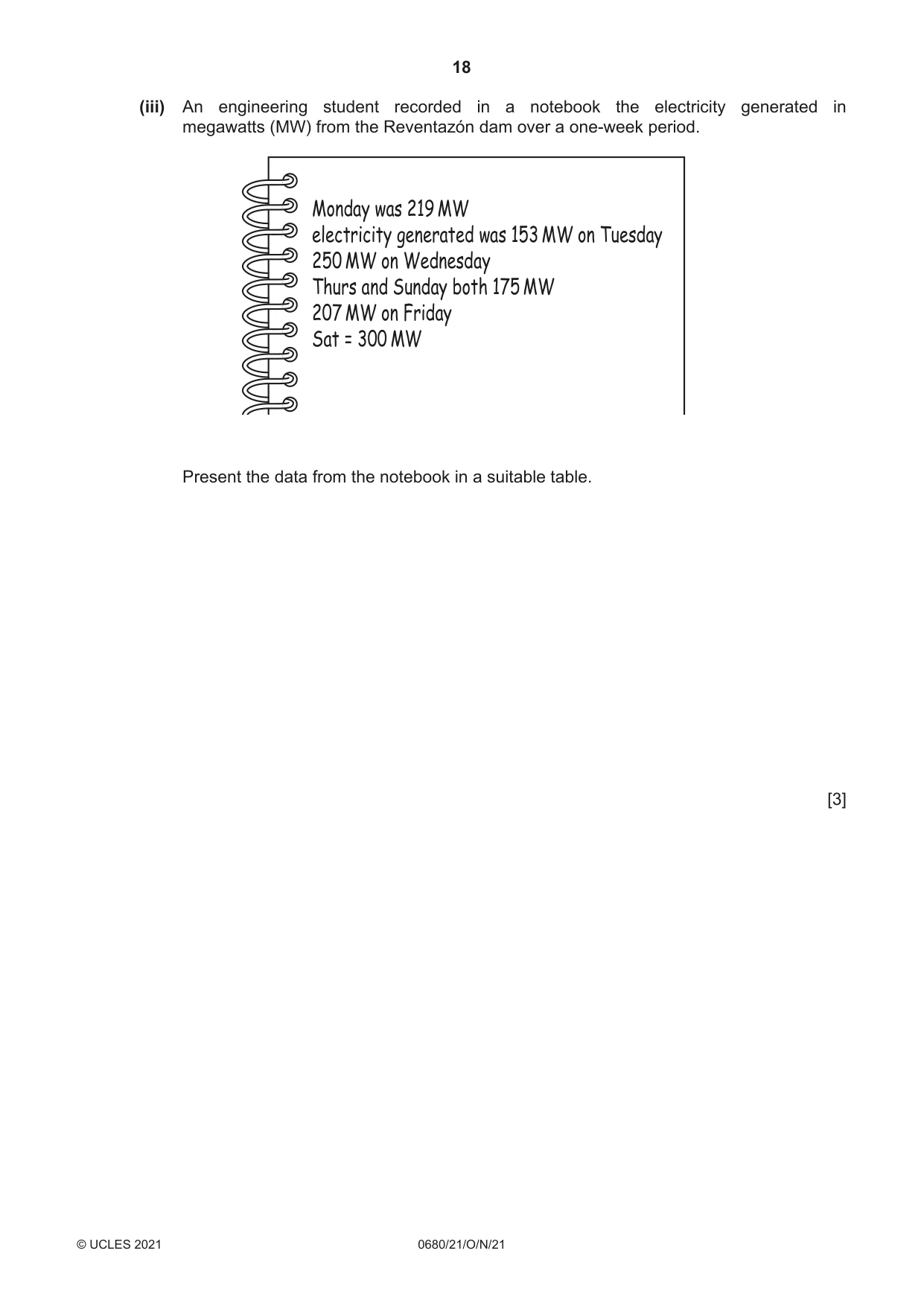 Cambridge IGCSE Environmental Management 0680 2021 Oct/Nov Paper 2 · Variant 1 question paper, page 18 of 24