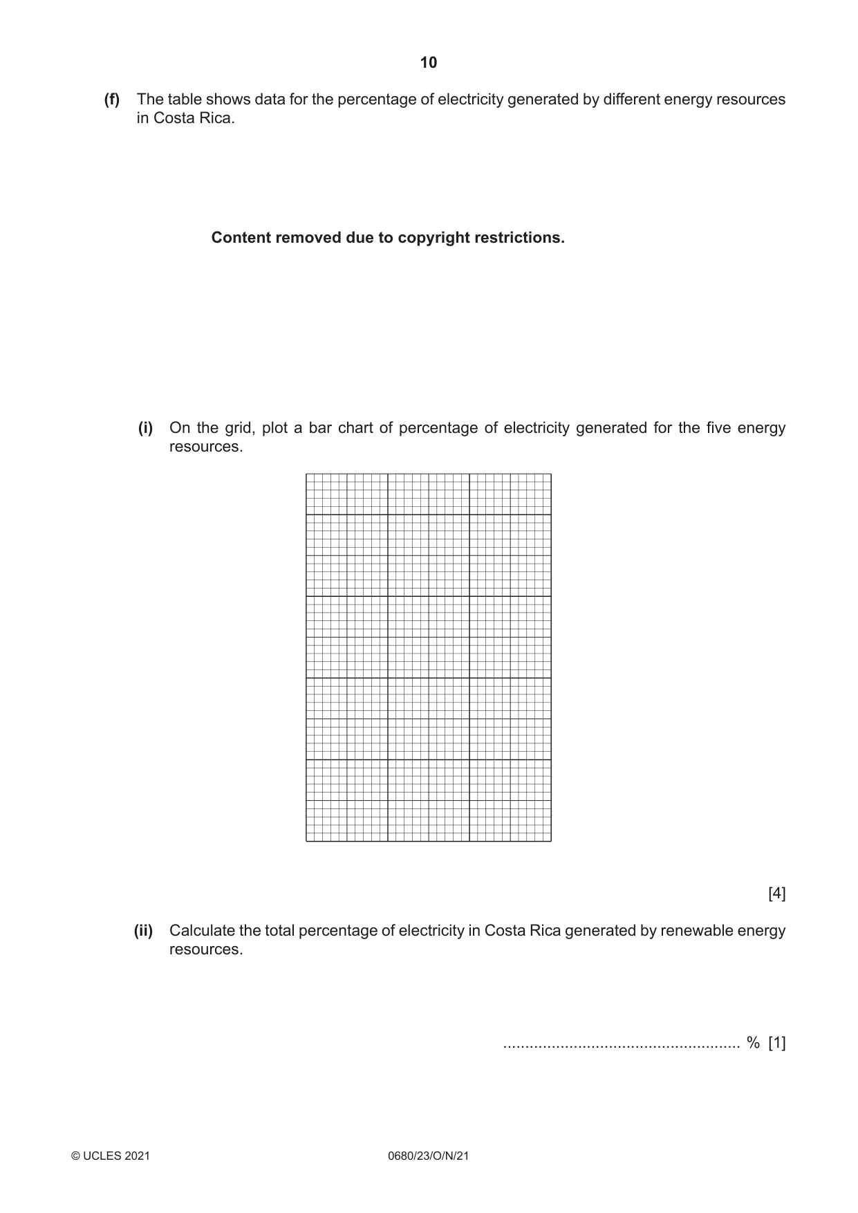 Cambridge IGCSE Environmental Management 0680 2021 Oct/Nov Paper 2 · Variant 3 question paper, page 10 of 32