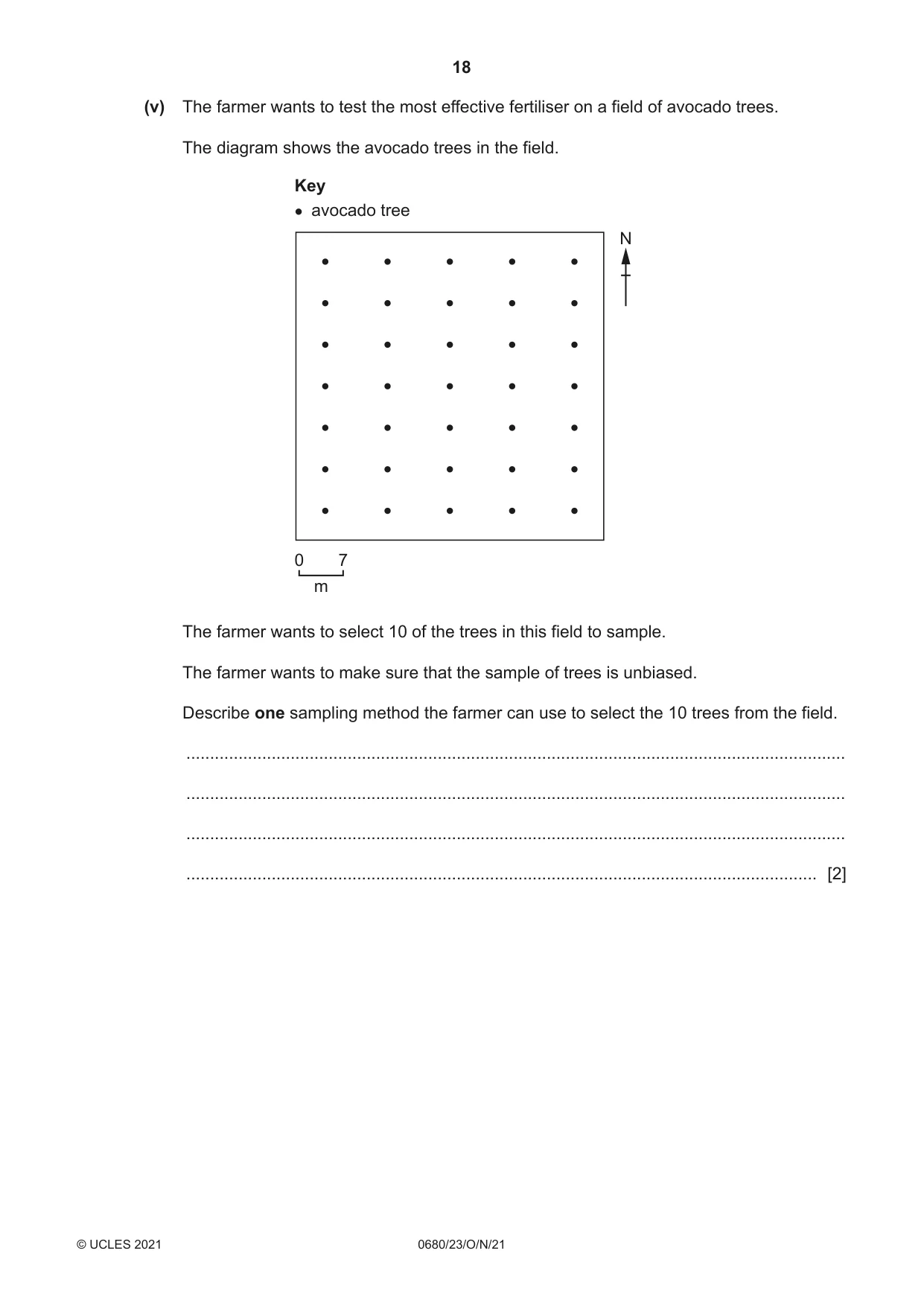 Cambridge IGCSE Environmental Management 0680 2021 Oct/Nov Paper 2 · Variant 3 question paper, page 18 of 32