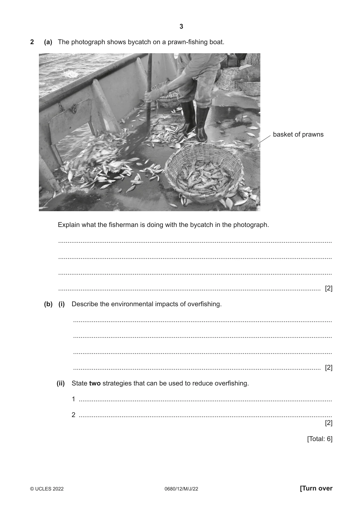 Cambridge IGCSE Environmental Management 0680 2022 May/June Paper 1 · Variant 2 question paper, page 3 of 20
