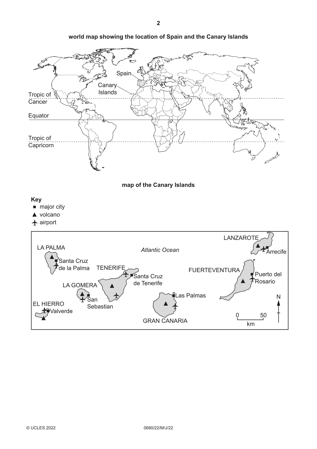 Cambridge IGCSE Environmental Management 0680 2022 May/June Paper 2 · Variant 2 question paper, page 2 of 24