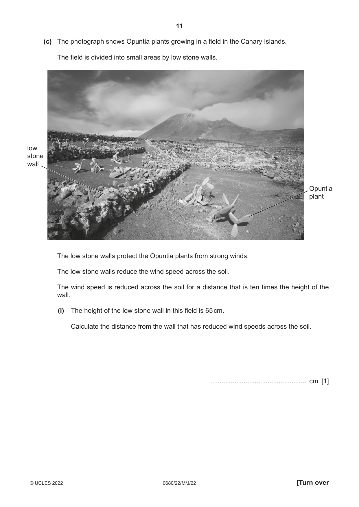 Cambridge IGCSE Environmental Management 0680 2022 May/June Paper 2 · Variant 2 question paper, page 11 of 24