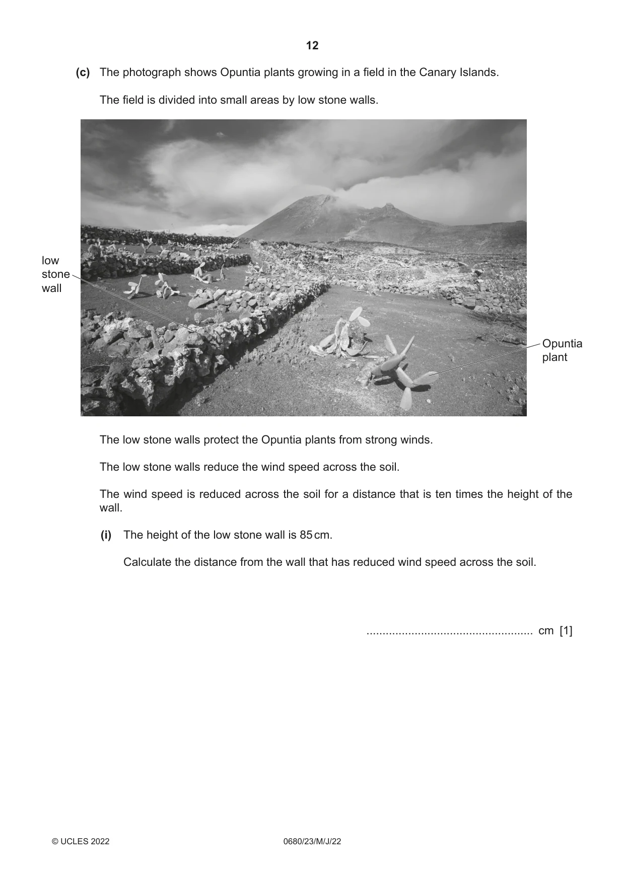 Cambridge IGCSE Environmental Management 0680 2022 May/June Paper 2 · Variant 3 question paper, page 12 of 24