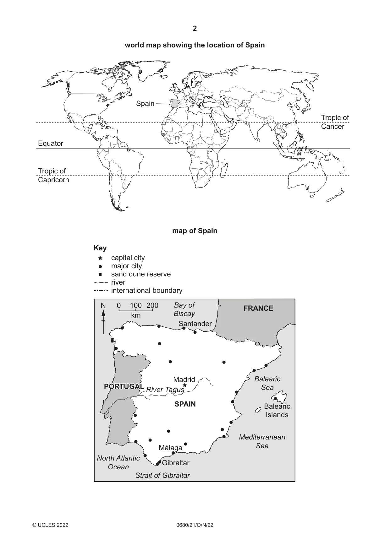 Cambridge IGCSE Environmental Management 0680 2022 Oct/Nov Paper 2 · Variant 1 question paper, page 2 of 24