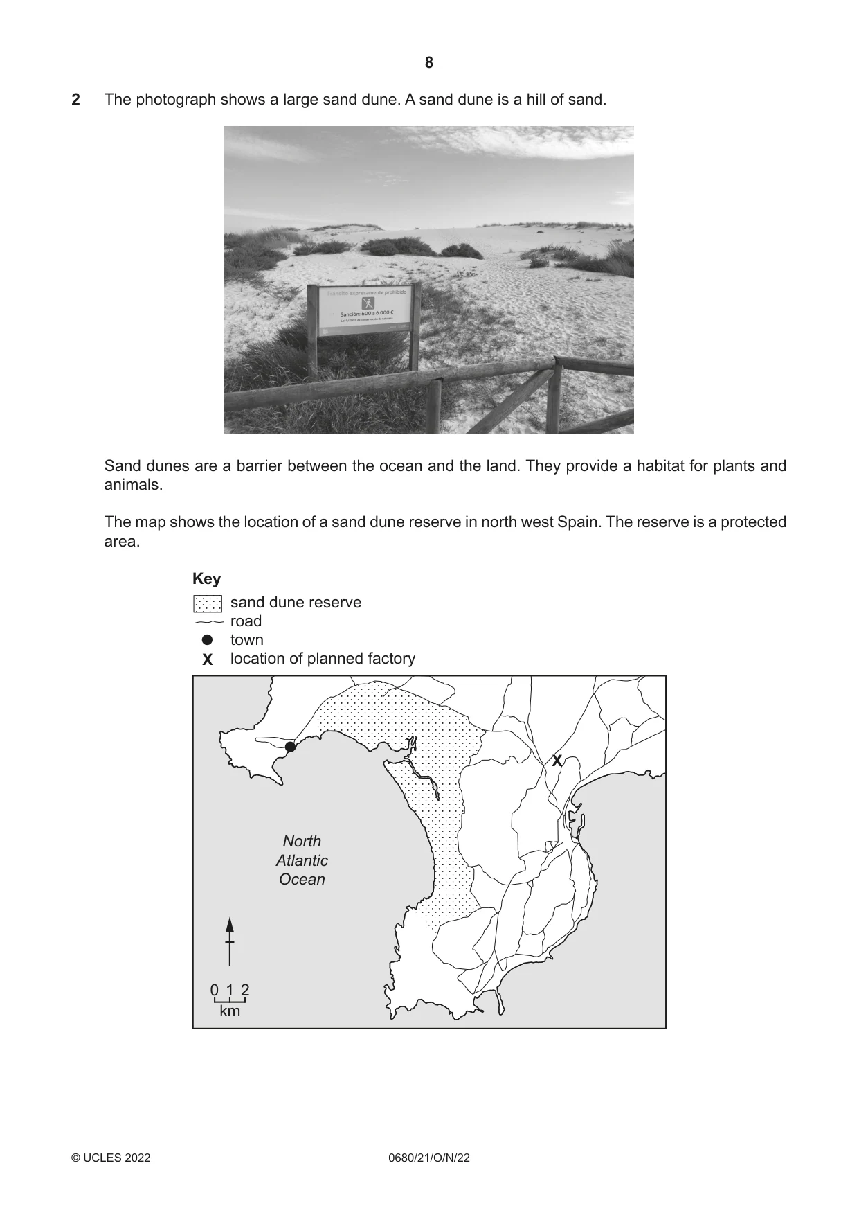 Cambridge IGCSE Environmental Management 0680 2022 Oct/Nov Paper 2 · Variant 1 question paper, page 8 of 24