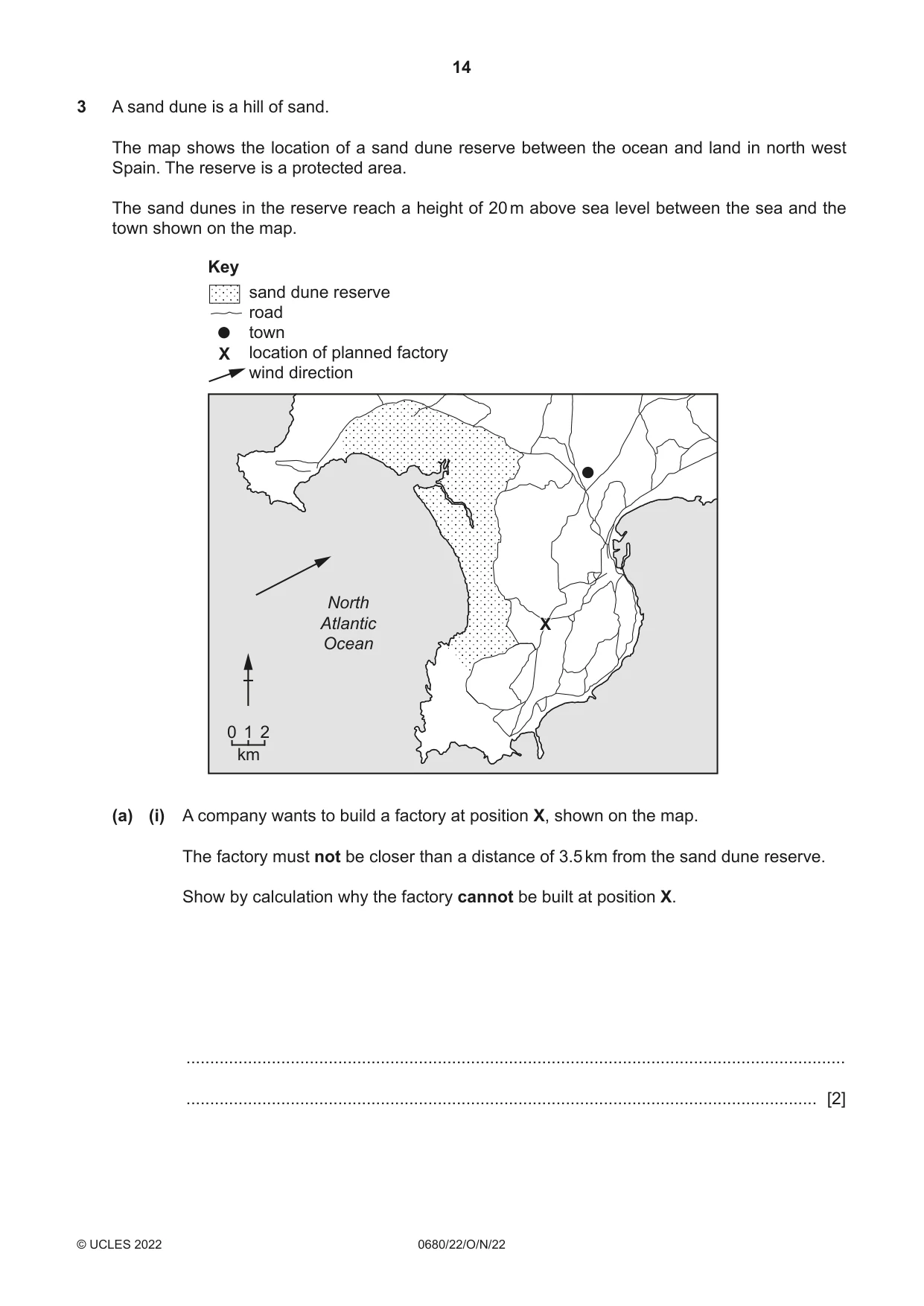Cambridge IGCSE Environmental Management 0680 2022 Oct/Nov Paper 2 · Variant 2 question paper, page 14 of 28