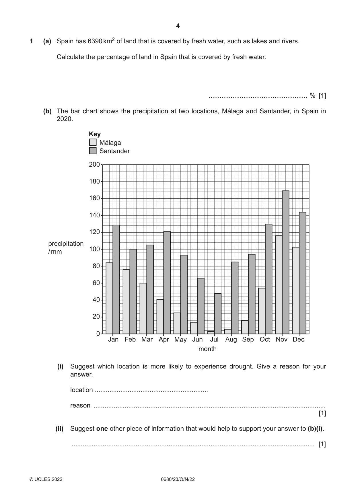 Cambridge IGCSE Environmental Management 0680 2022 Oct/Nov Paper 2 · Variant 3 question paper, page 4 of 24