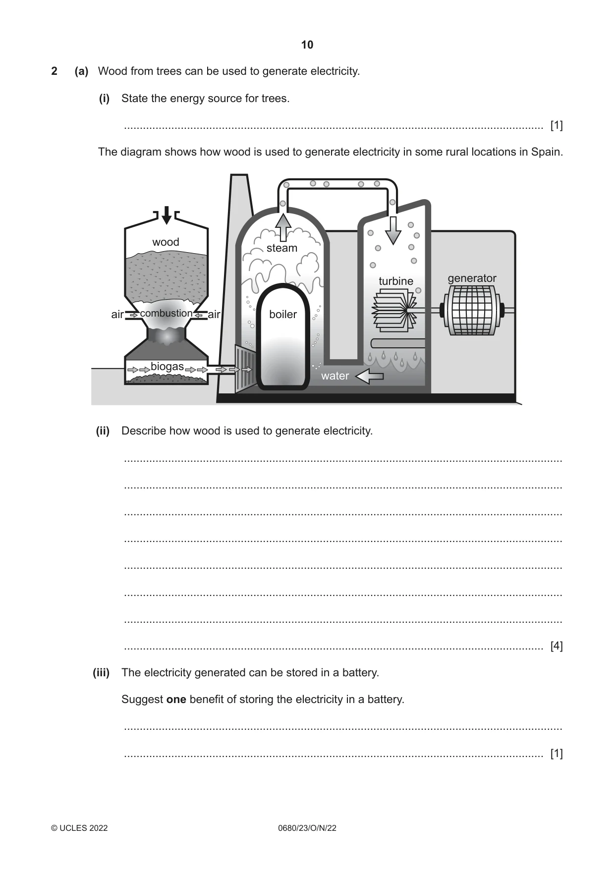 Cambridge IGCSE Environmental Management 0680 2022 Oct/Nov Paper 2 · Variant 3 question paper, page 10 of 24