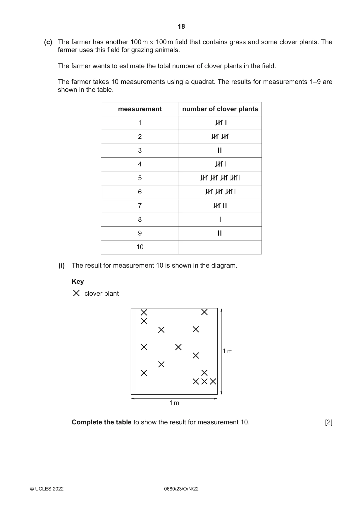 Cambridge IGCSE Environmental Management 0680 2022 Oct/Nov Paper 2 · Variant 3 question paper, page 18 of 24