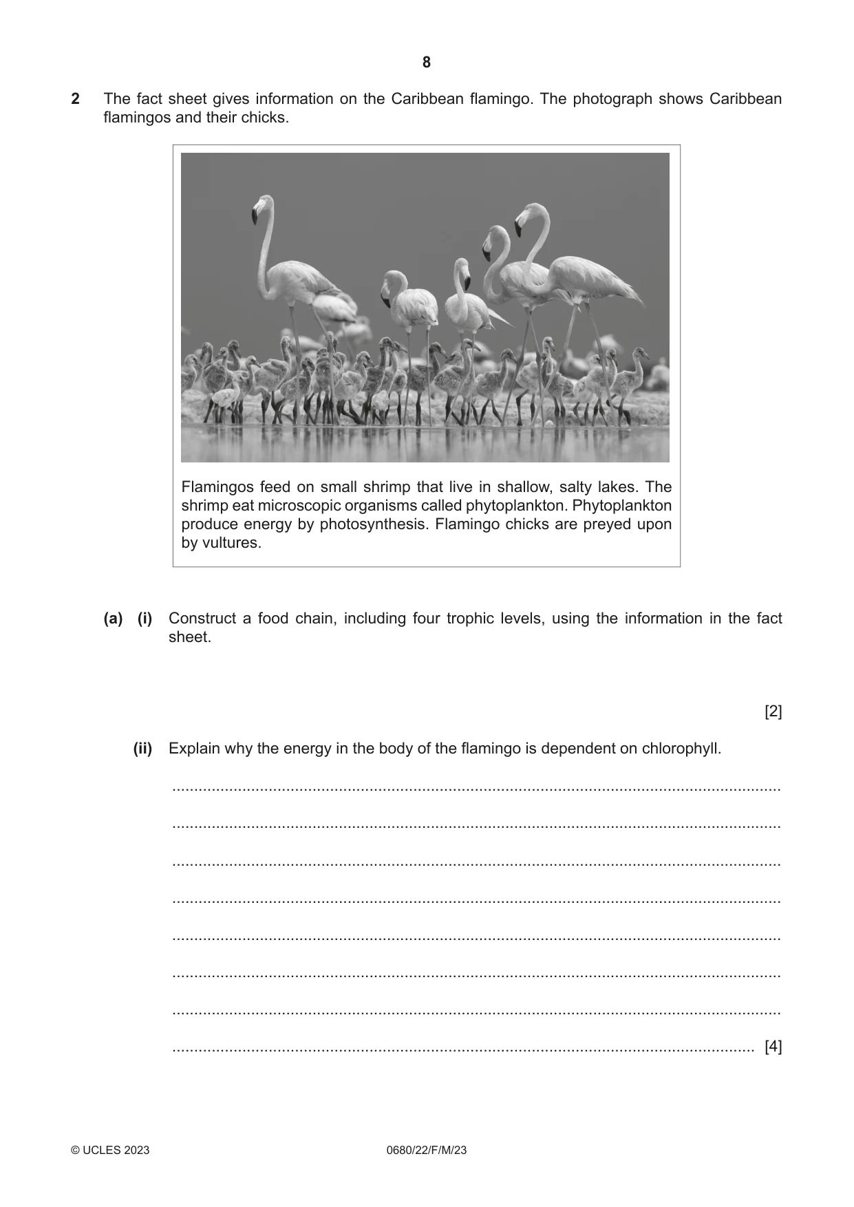 Cambridge IGCSE Environmental Management 0680 2023 Feb/March Paper 2 · Variant 2 question paper, page 8 of 20