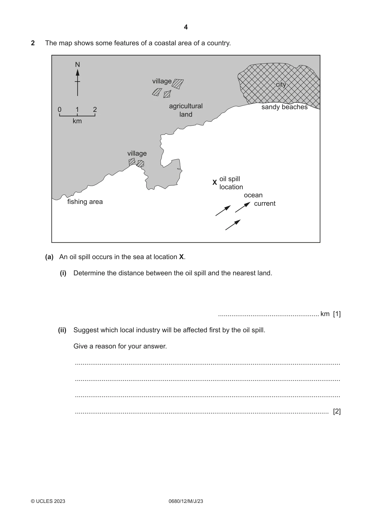Cambridge IGCSE Environmental Management 0680 2023 May/June Paper 1 · Variant 2 question paper, page 4 of 20