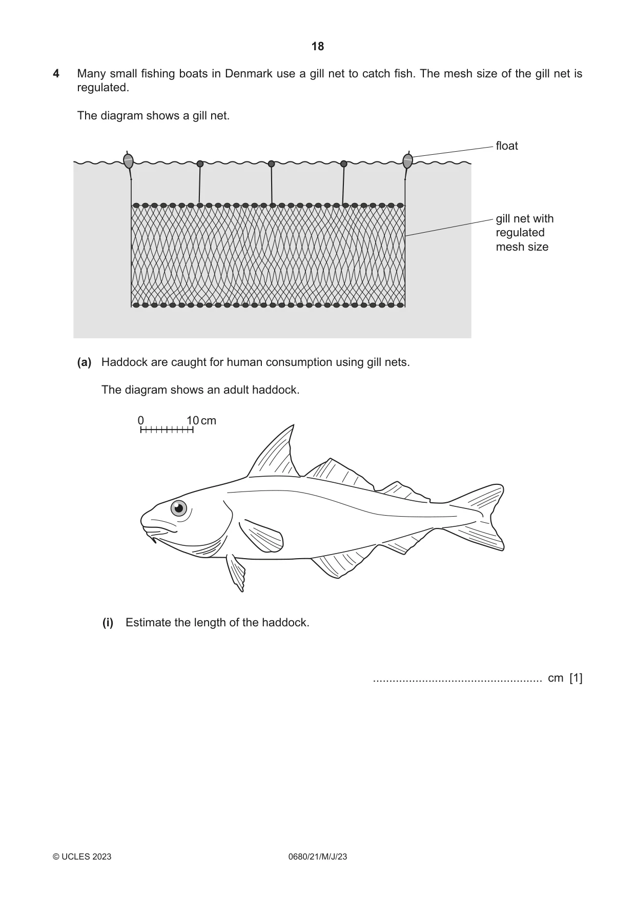 Cambridge IGCSE Environmental Management 0680 2023 May/June Paper 2 · Variant 1 question paper, page 18 of 20