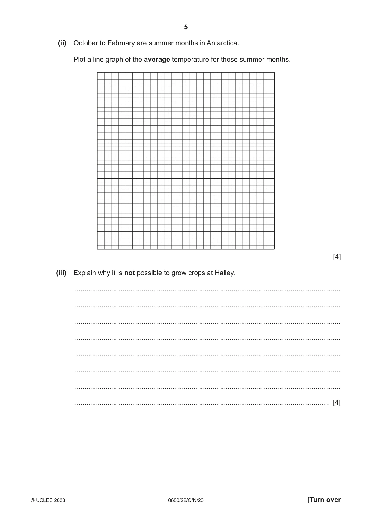 Cambridge IGCSE Environmental Management 0680 2023 Oct/Nov Paper 2 · Variant 2 question paper, page 5 of 20