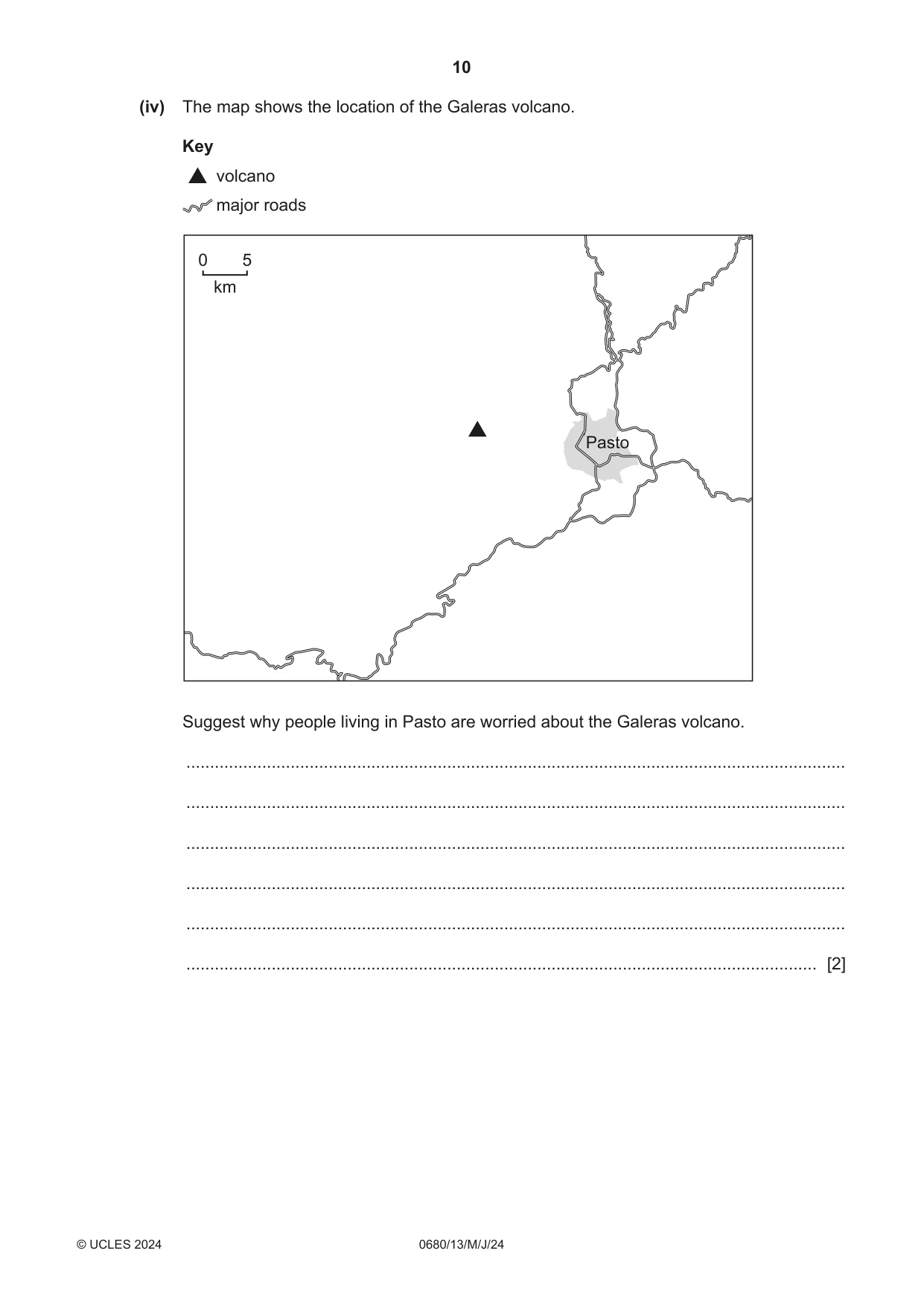 Cambridge IGCSE Environmental Management 0680 2024 May/June Paper 1 · Variant 3 question paper, page 10 of 20