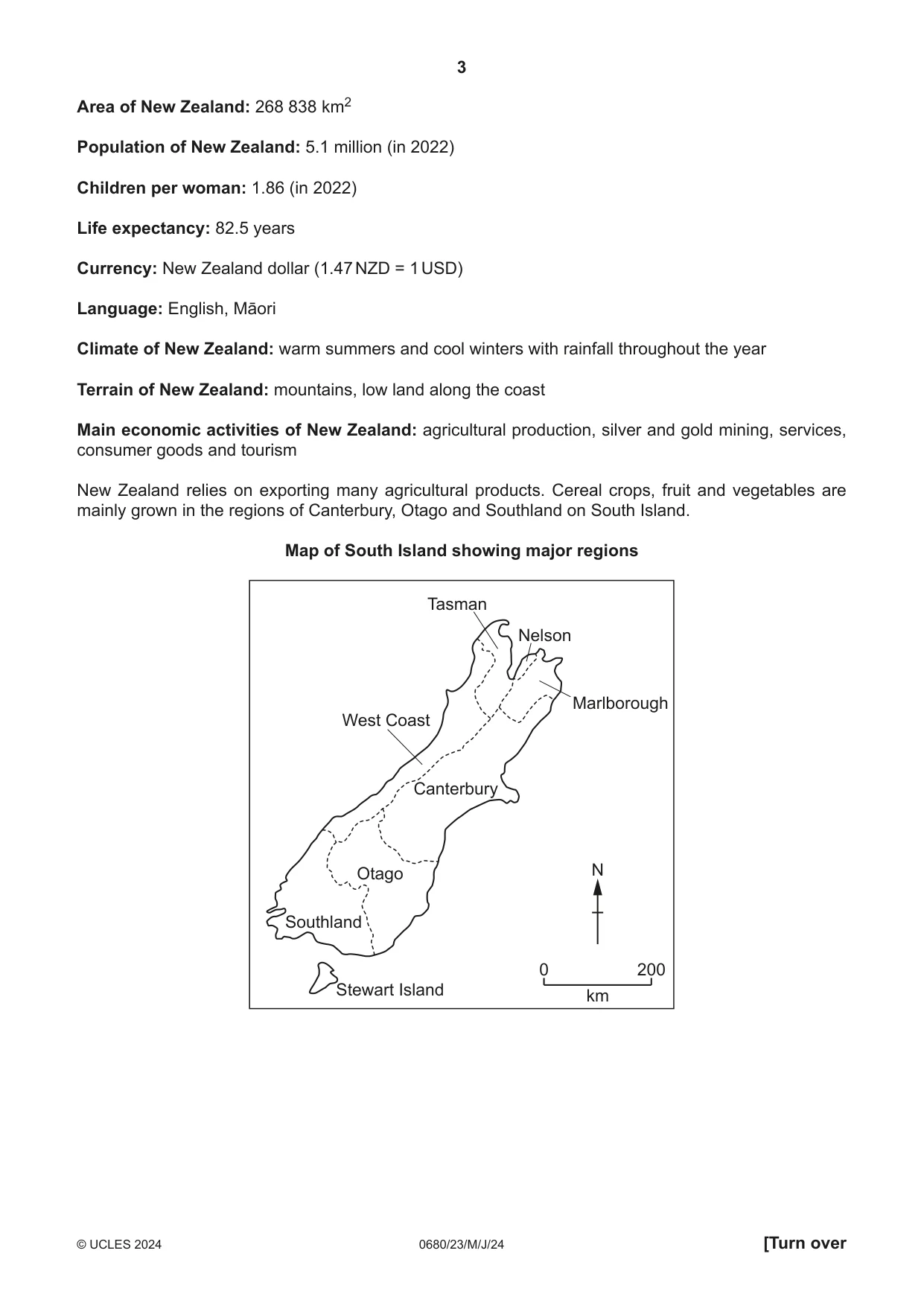Cambridge IGCSE Environmental Management 0680 2024 May/June Paper 2 · Variant 3 question paper, page 3 of 20