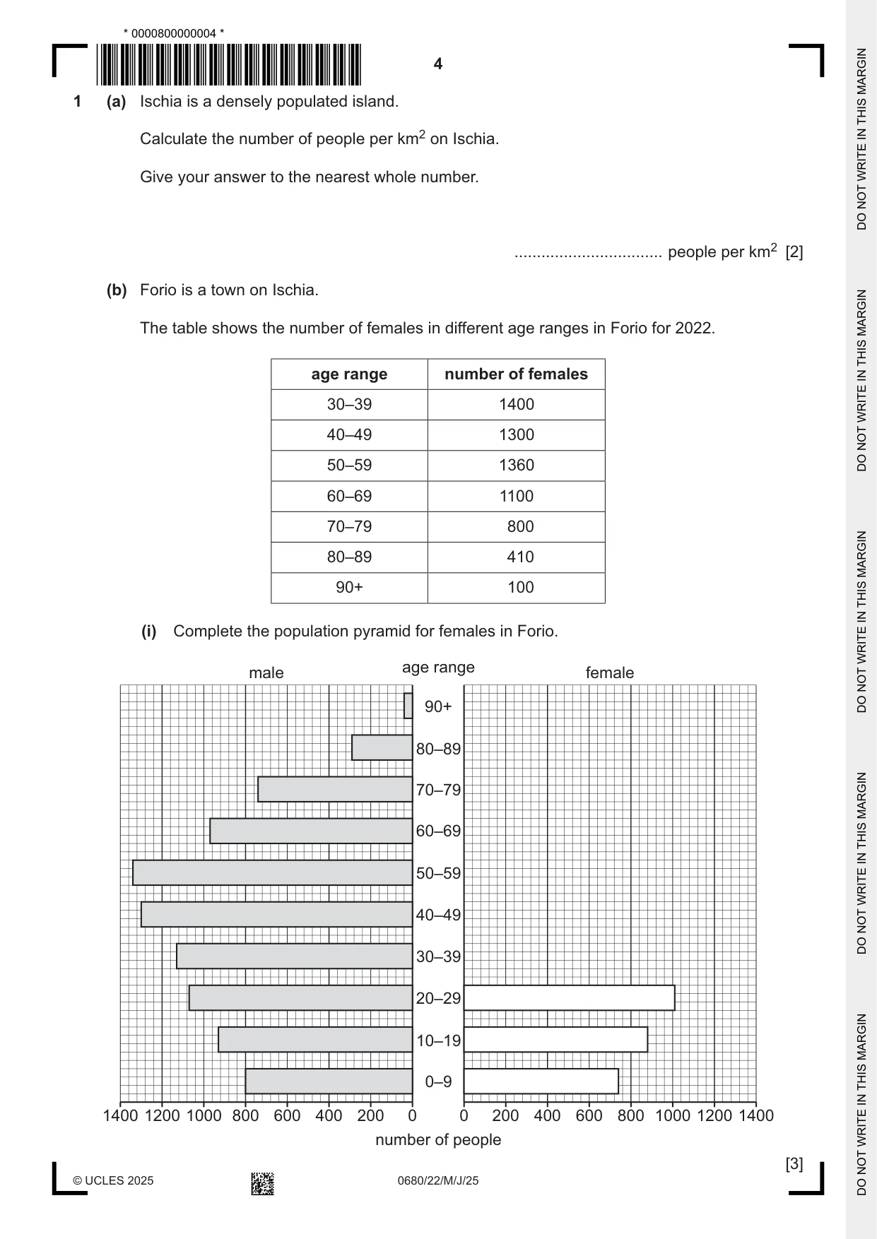 Cambridge IGCSE Environmental Management 0680 2025 May/June Paper 2 · Variant 2 question paper, page 4 of 20