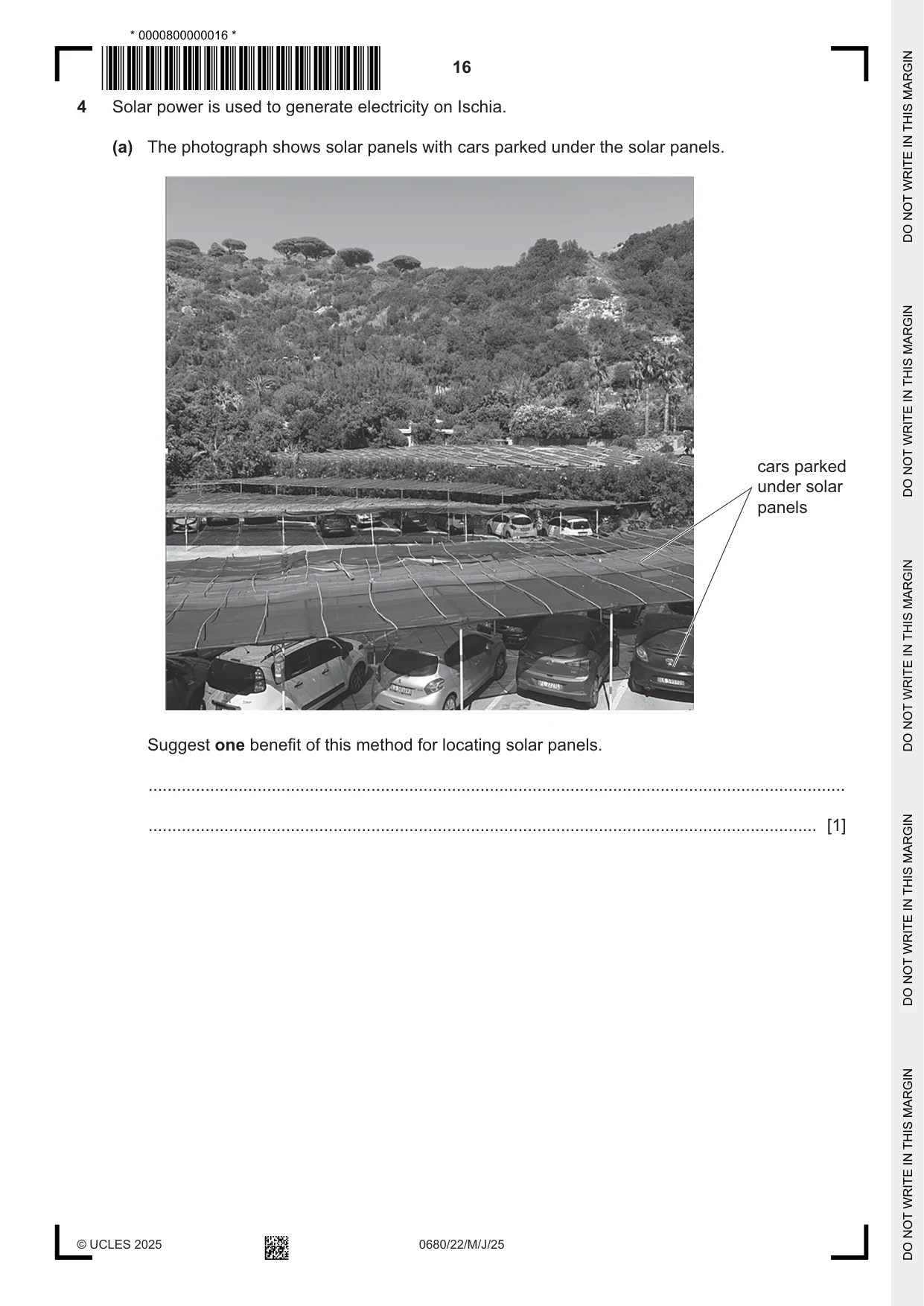 Cambridge IGCSE Environmental Management 0680 2025 May/June Paper 2 · Variant 2 question paper, page 16 of 20