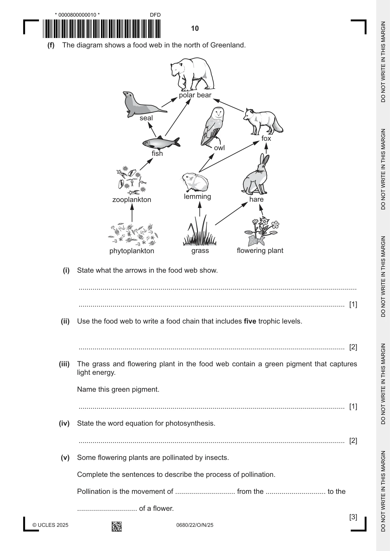 Cambridge IGCSE Environmental Management 0680 2025 Oct/Nov Paper 2 · Variant 2 question paper, page 10 of 20