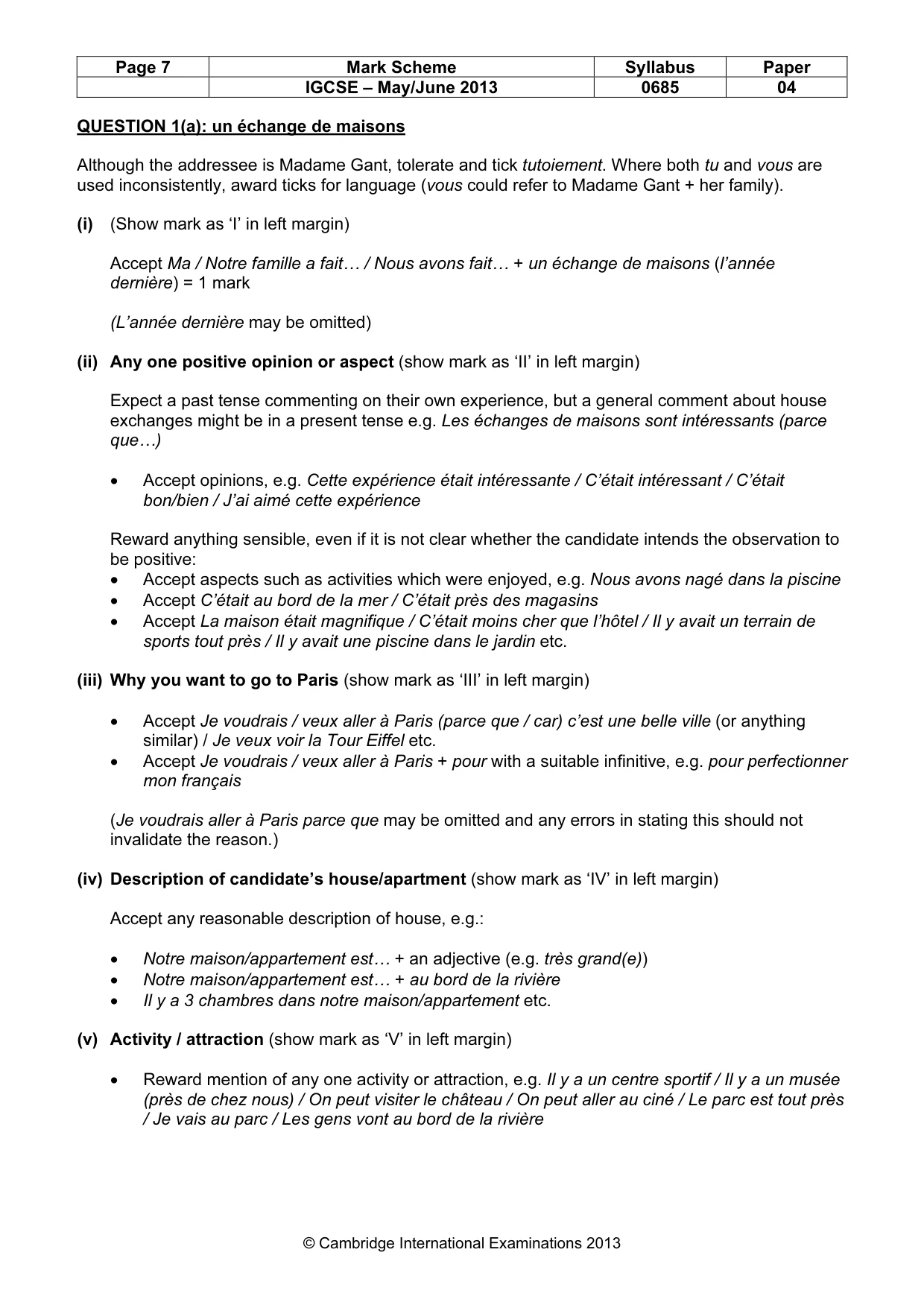 Mark scheme, page 7 of 24