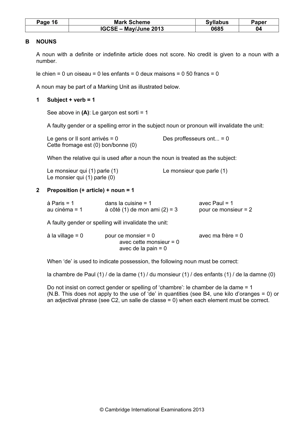 Mark scheme, page 16 of 24