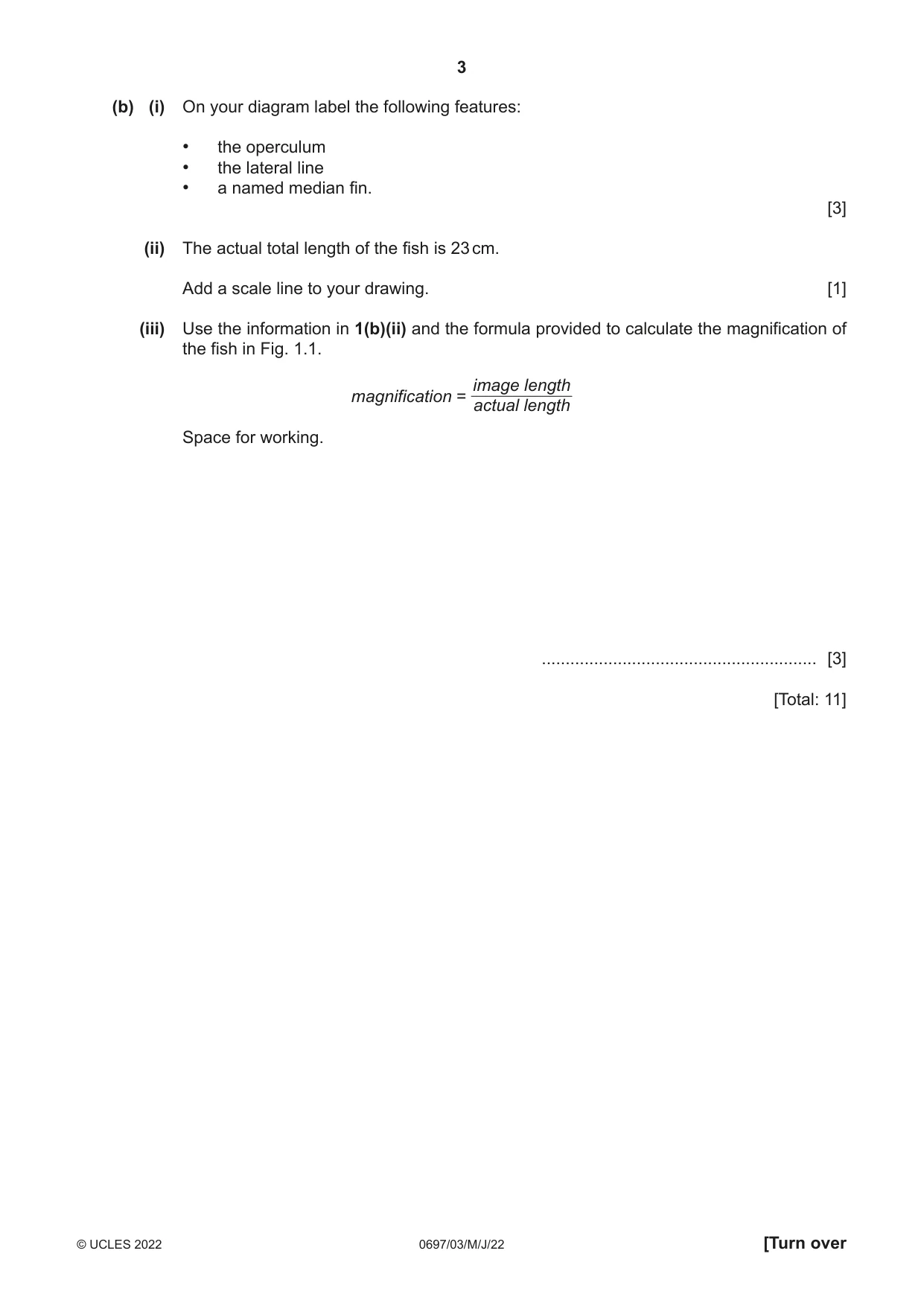 Cambridge IGCSE Marine Science (Maldives only) 0697 2022 May/June Paper 3 · Variant 0 question paper, page 3 of 12
