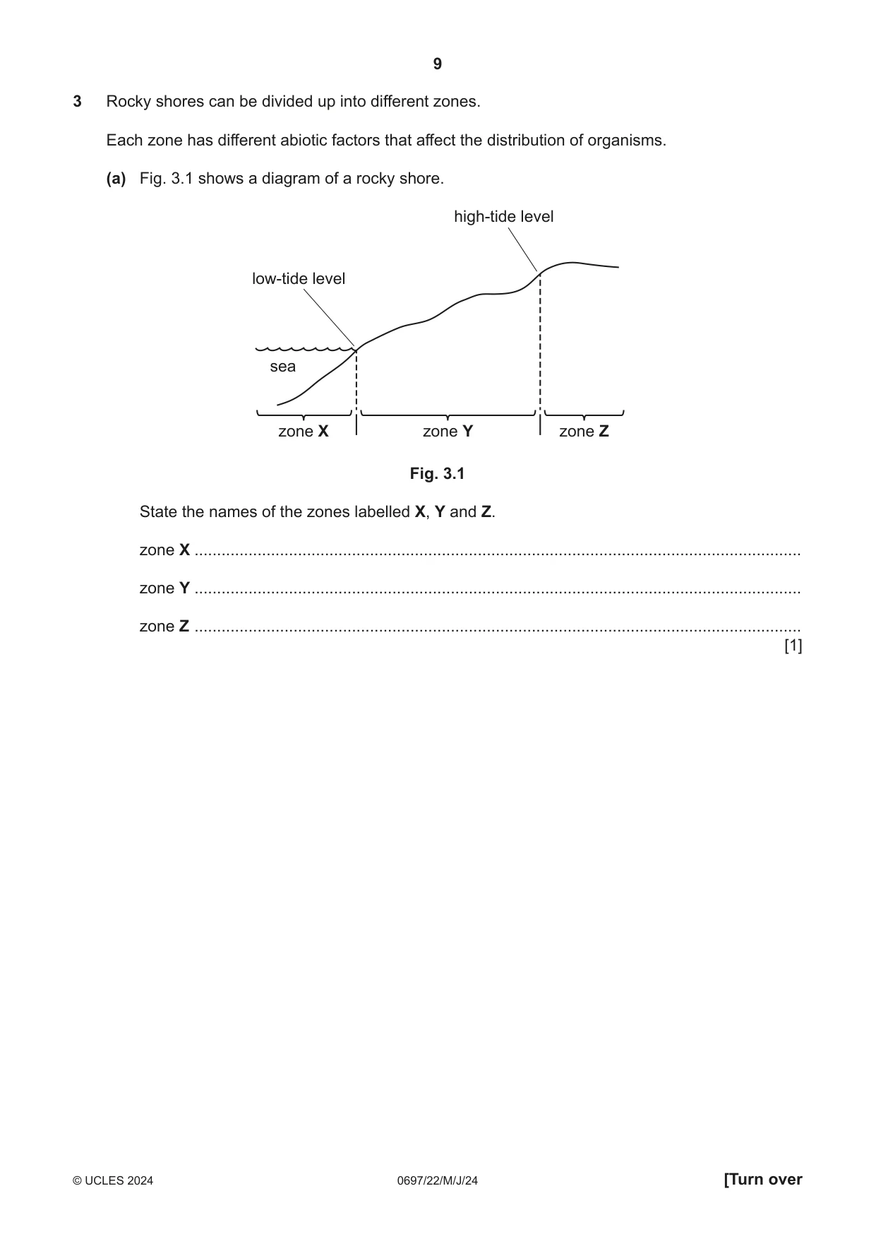 Cambridge IGCSE Marine Science (Maldives only) 0697 2024 May/June Paper 2 · Variant 2 question paper, page 9 of 24
