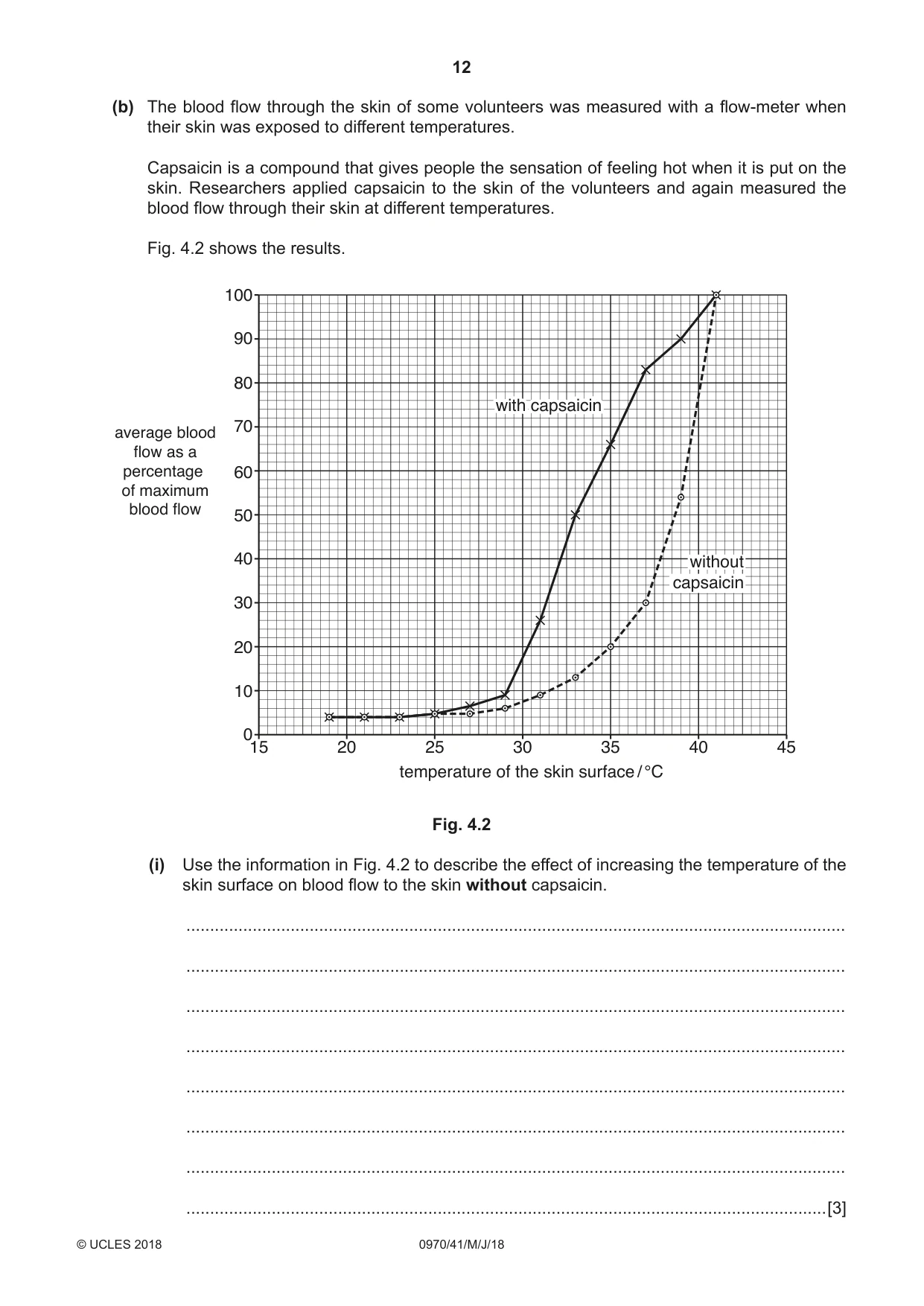 Cambridge IGCSE Biology (9-1) 0970 2018 May/June Paper 4 · Variant 1 question paper, page 12 of 20