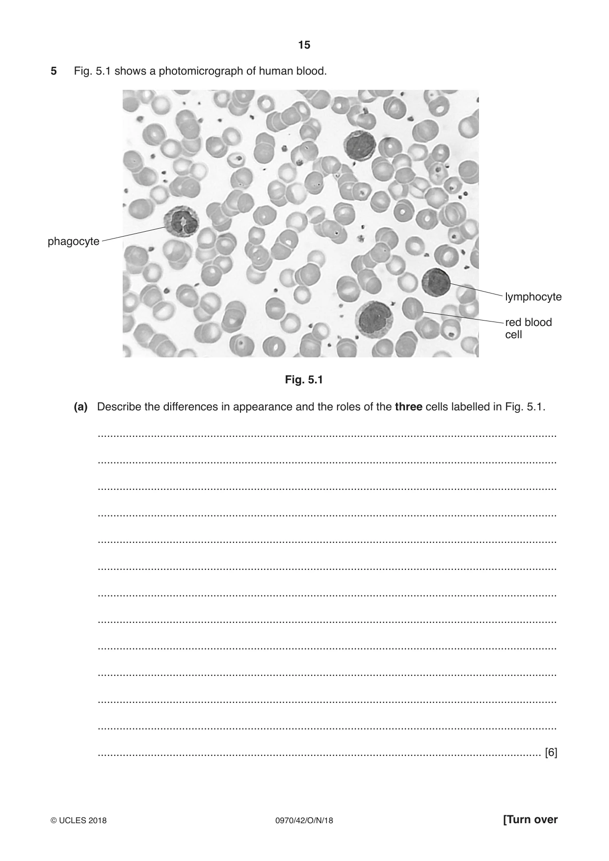 Cambridge IGCSE Biology (9-1) 0970 2018 Oct/Nov Paper 4 · Variant 2 question paper, page 15 of 20