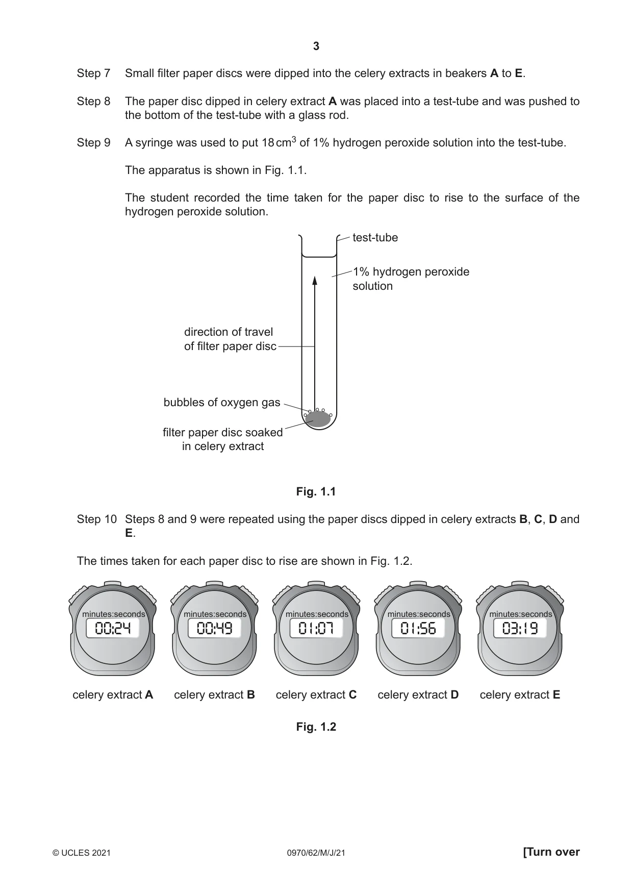 Cambridge IGCSE Biology (9-1) 0970 2021 May/June Paper 6 · Variant 2 question paper, page 3 of 12