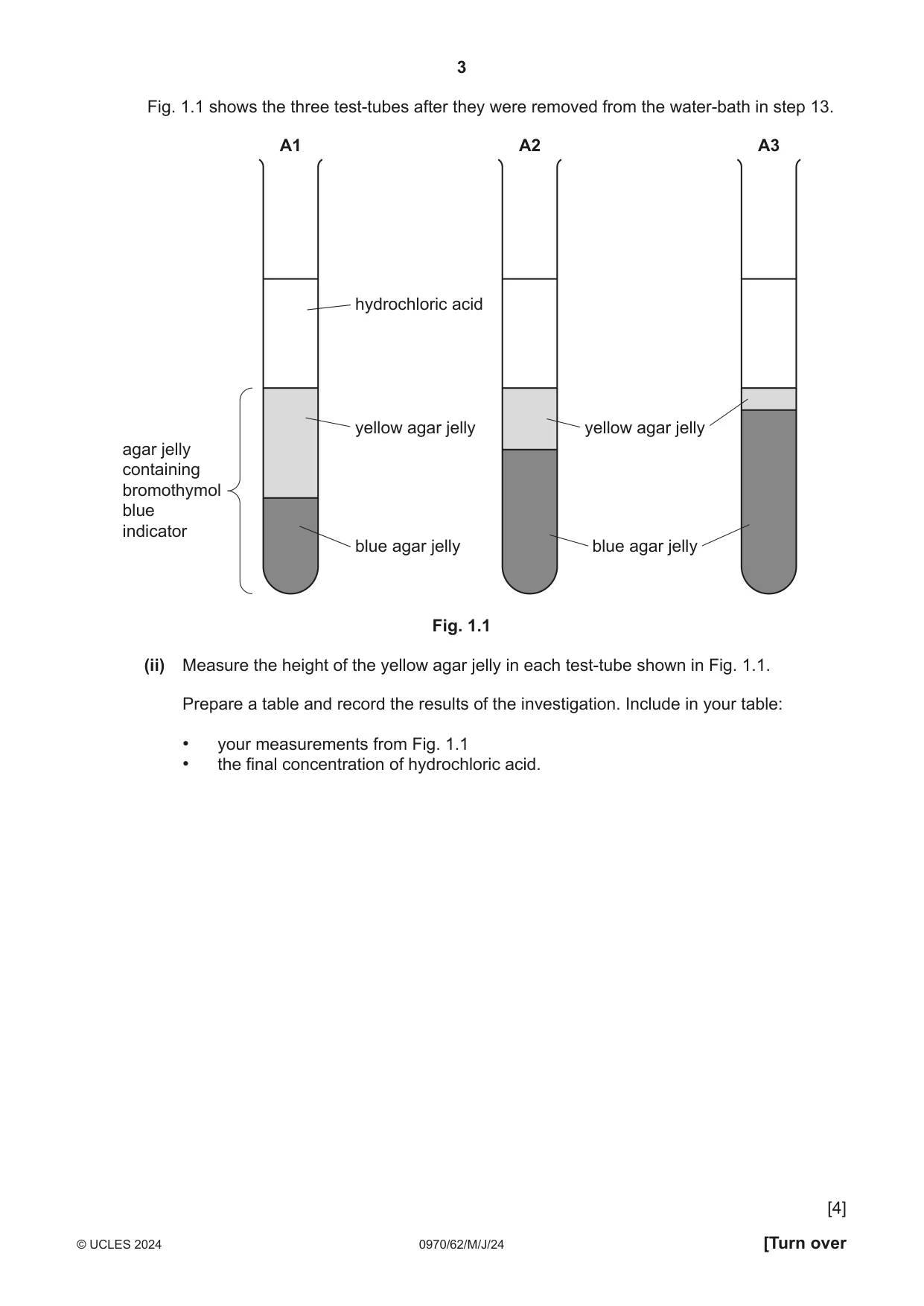 Cambridge IGCSE Biology (9-1) 0970 2024 May/June Paper 6 · Variant 2 question paper, page 3 of 12