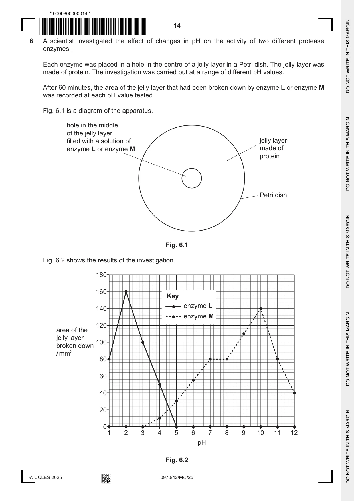 Cambridge IGCSE Biology (9-1) 0970 2025 May/June Paper 4 · Variant 2 question paper, page 14 of 16