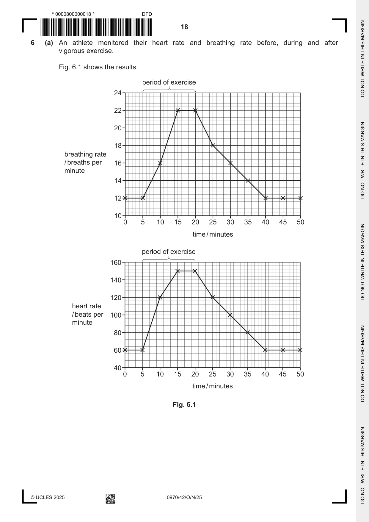 Cambridge IGCSE Biology (9-1) 0970 2025 Oct/Nov Paper 4 · Variant 2 question paper, page 18 of 20