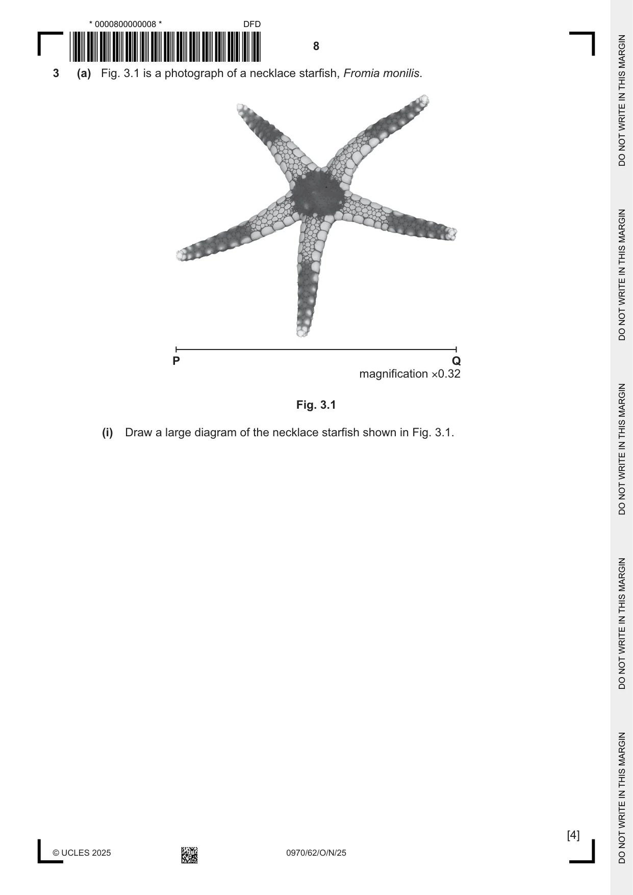 Cambridge IGCSE Biology (9-1) 0970 2025 Oct/Nov Paper 6 · Variant 2 question paper, page 8 of 16