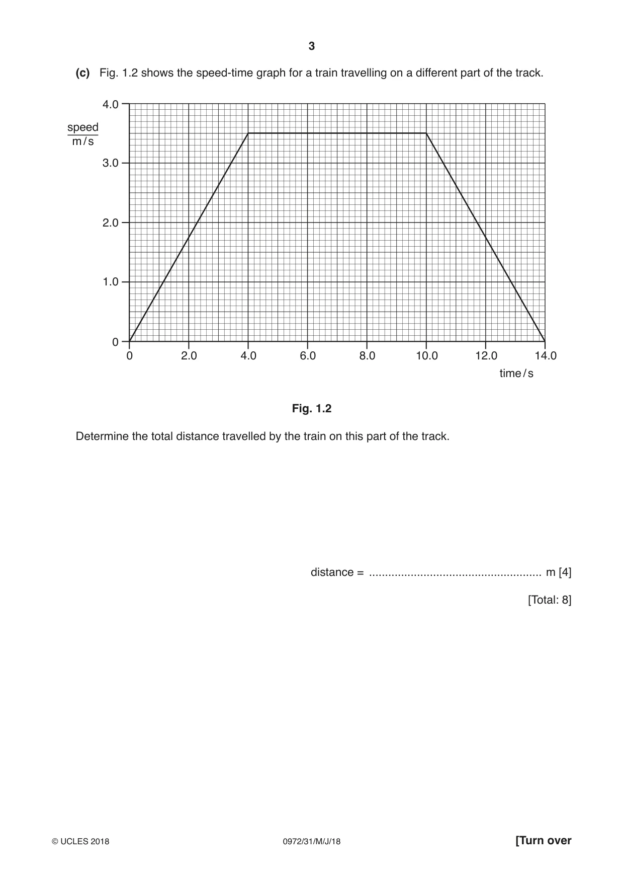 Cambridge IGCSE Physics (9-1) 0972 2018 May/June Paper 3 · Variant 1 question paper, page 3 of 20